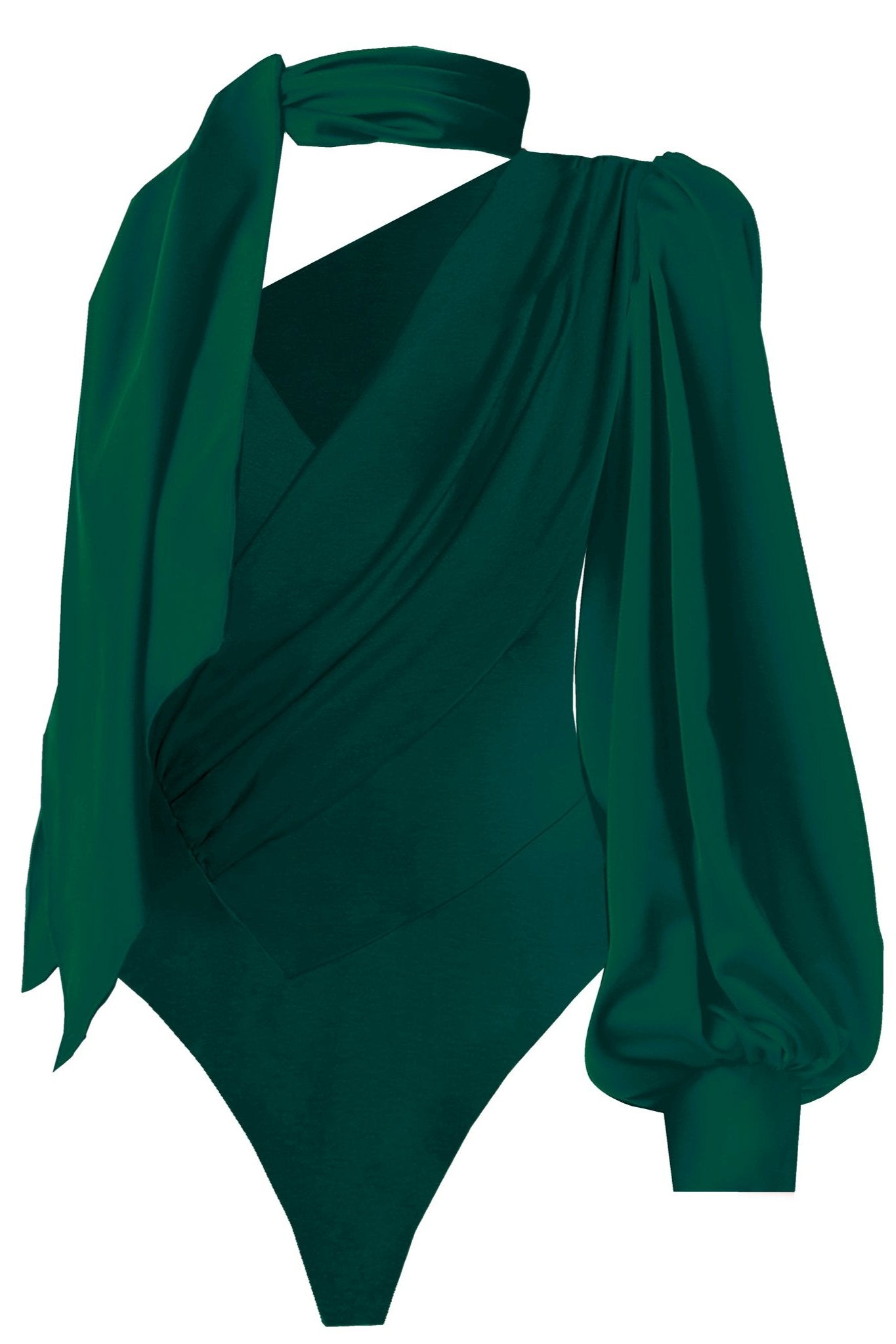Blouse-body_Maya_Parisian_Style_Emerald_Angelika_Jozefczyk_2