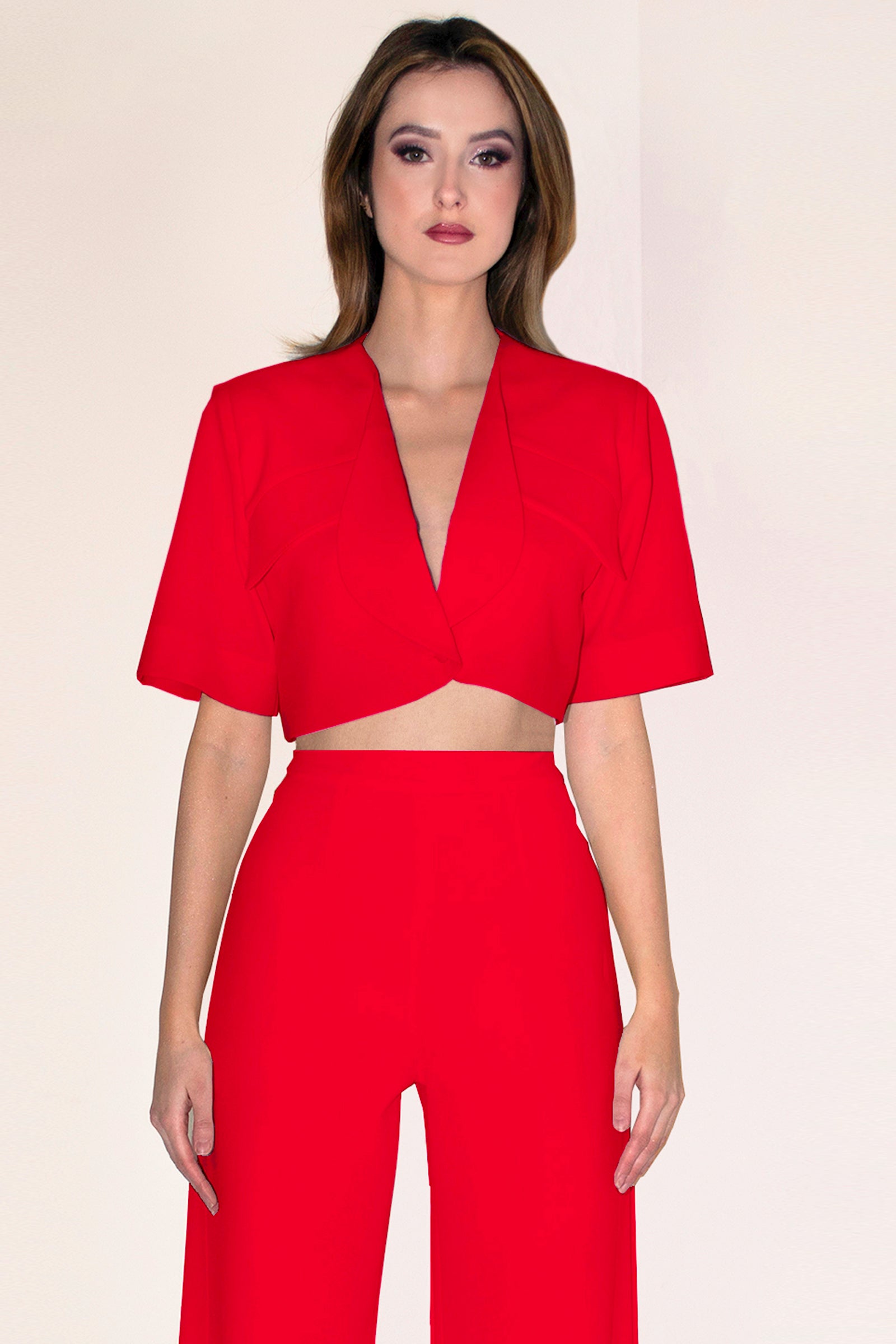 Corfu Blouse Red Angelika Jozefczyk 2