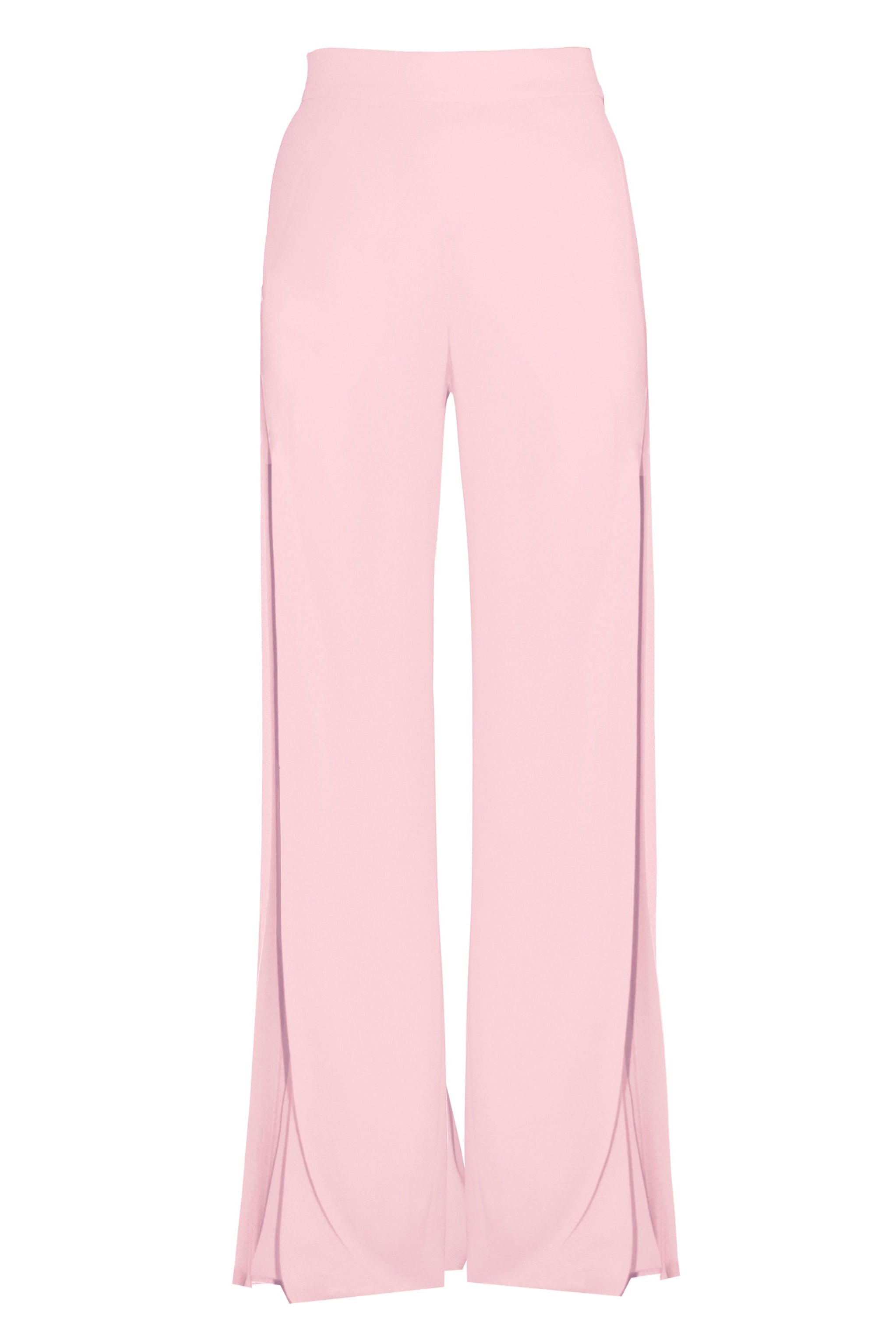 Corfu Trousers with Side Slits Pink Packshoot