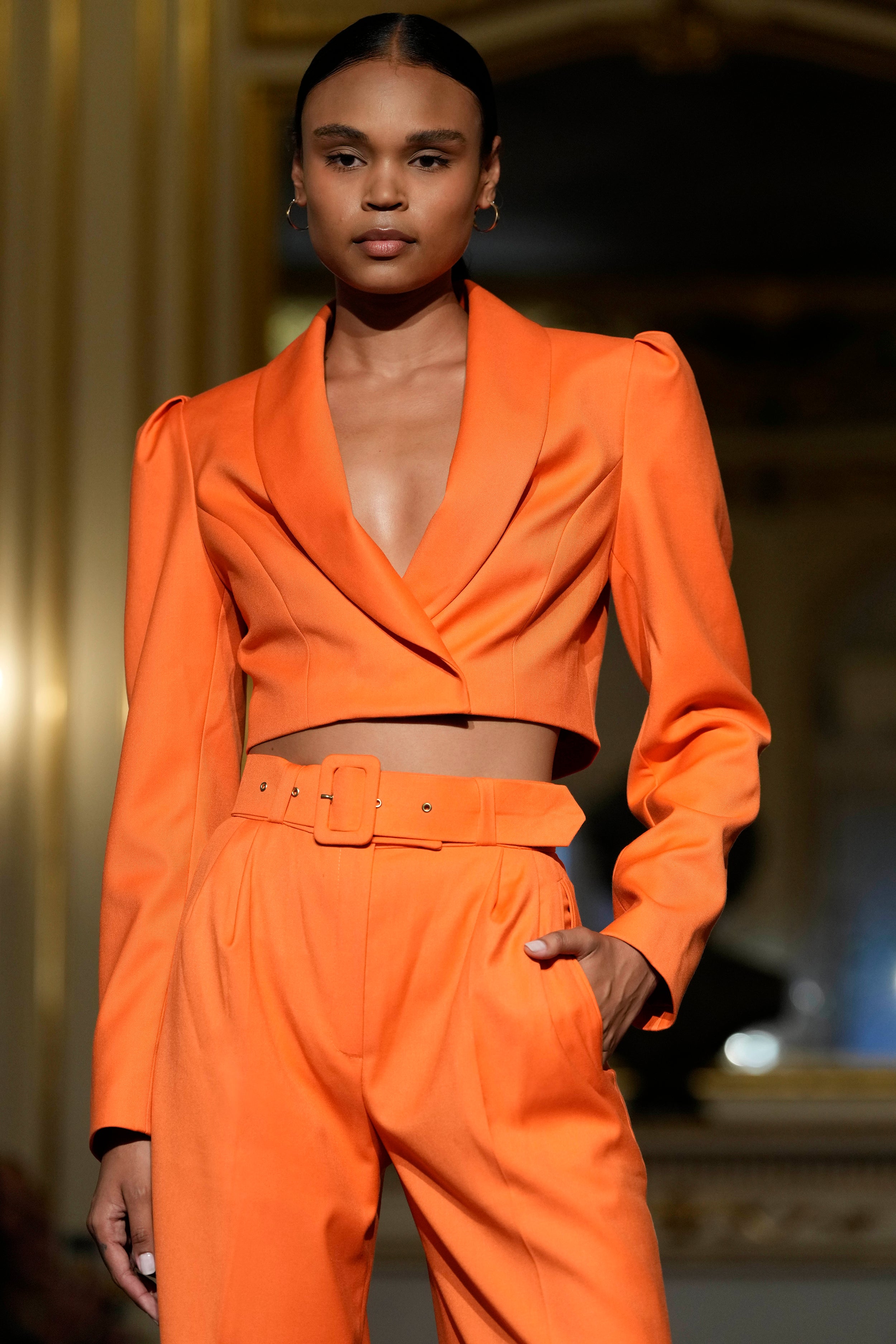 Sanremo Kurzblazer Orange