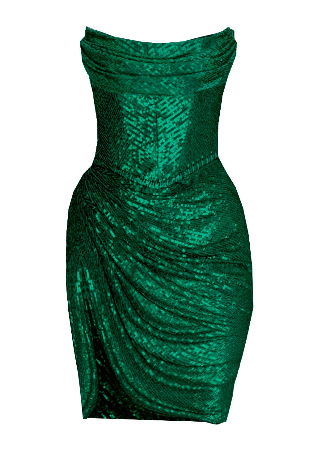 Delia_Sequin_Mini_Dess_Emerald_Green_Angelika_Jozefczyk packshoot