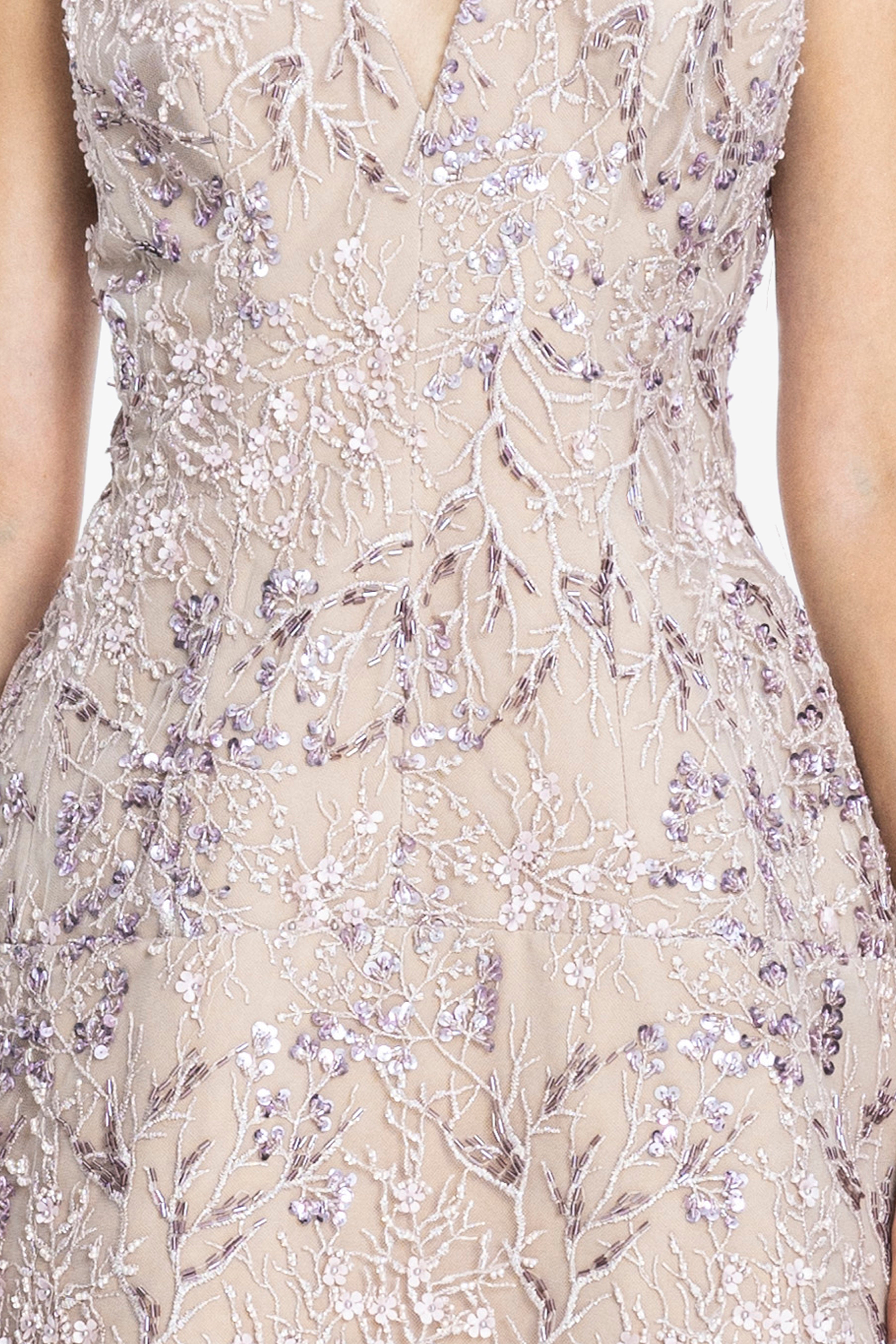 Emilly Embellished Cocktail Dress Lilla Angelika Jozefczyk 5