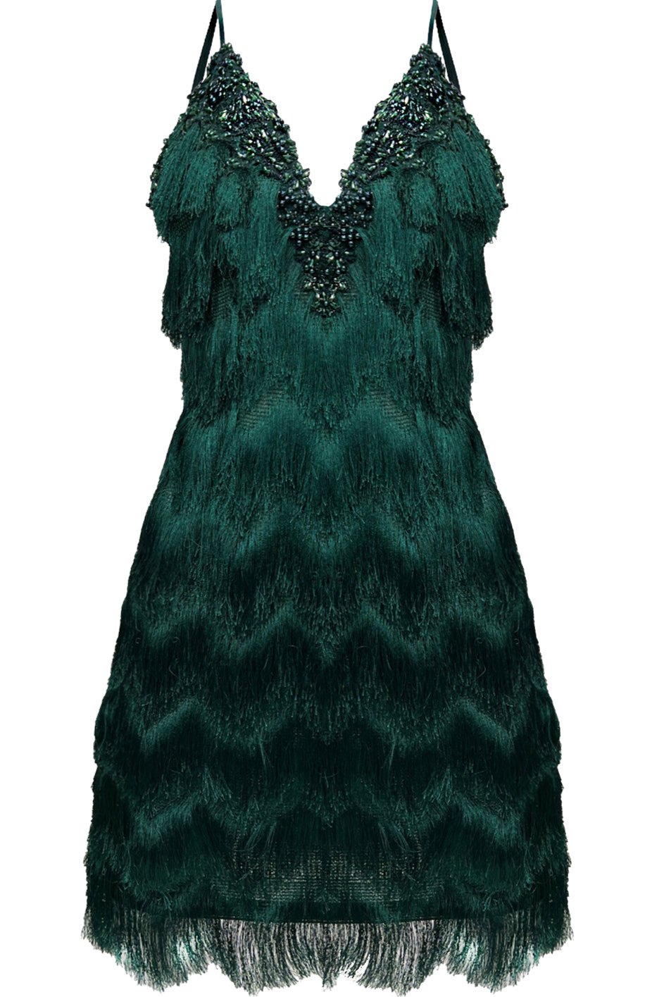 Gatsby Cocktail Dress Emerald Angelika Jozefczyk