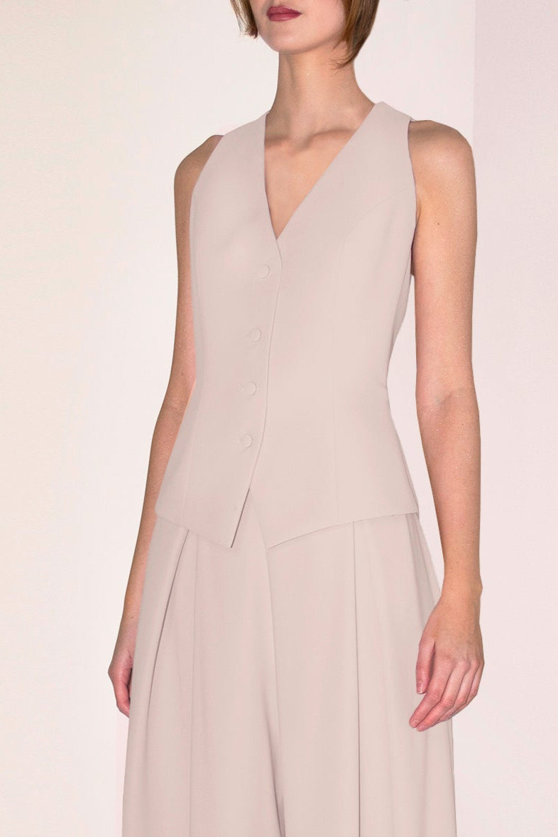 Hera Vest Beige Angelika Jozefczyk 6