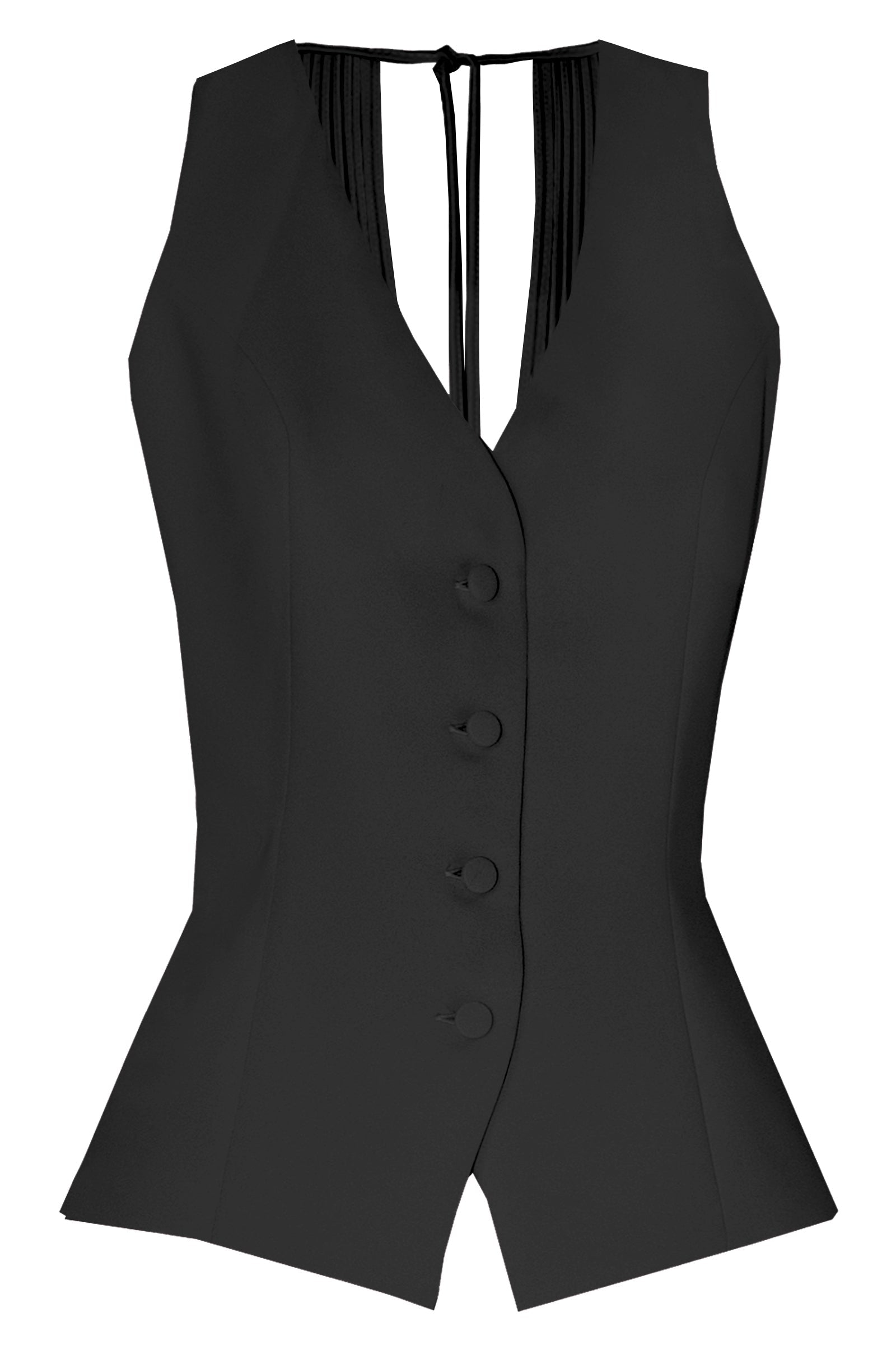 Hera Vest Black Angelika Józefczyk packshoot