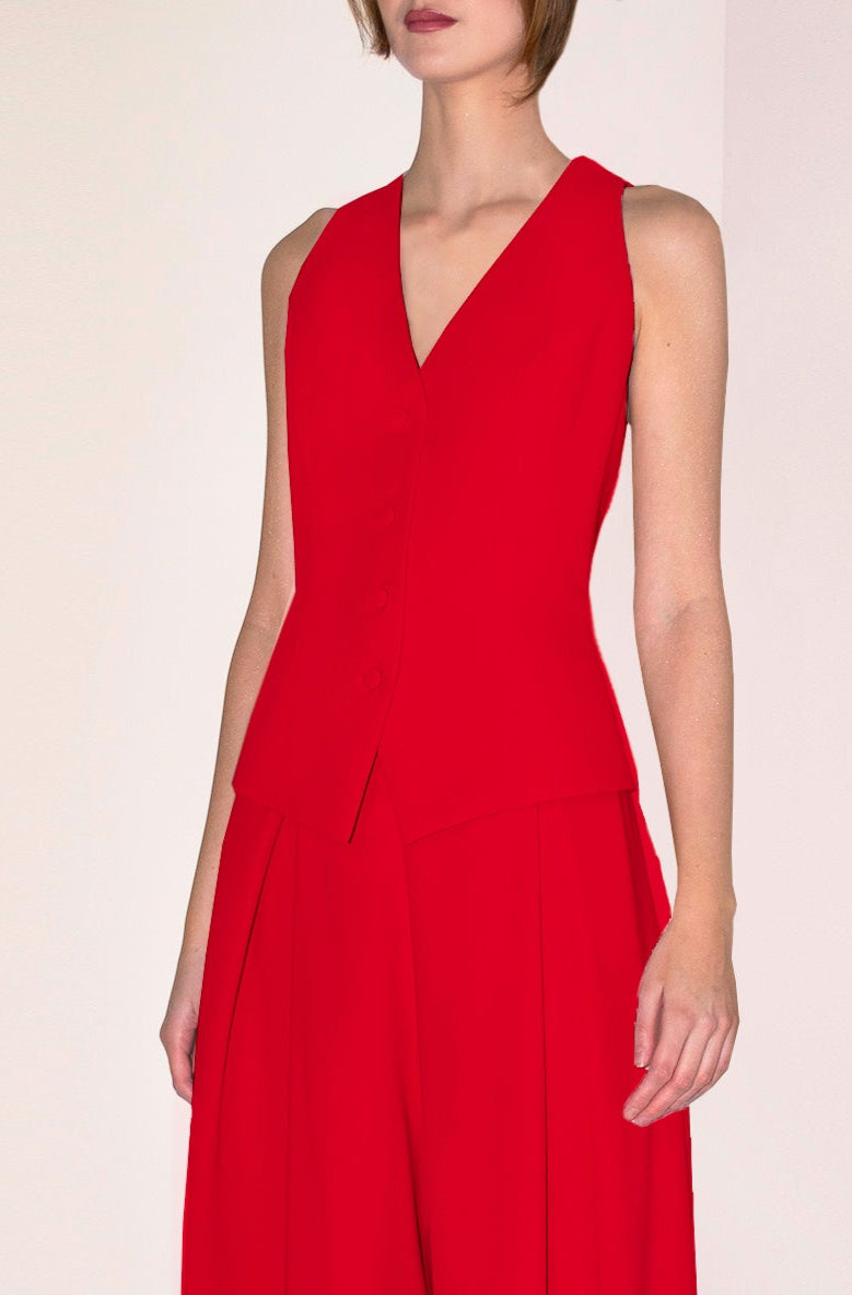 Hera Vest Red Angelika Jozefczyk 1