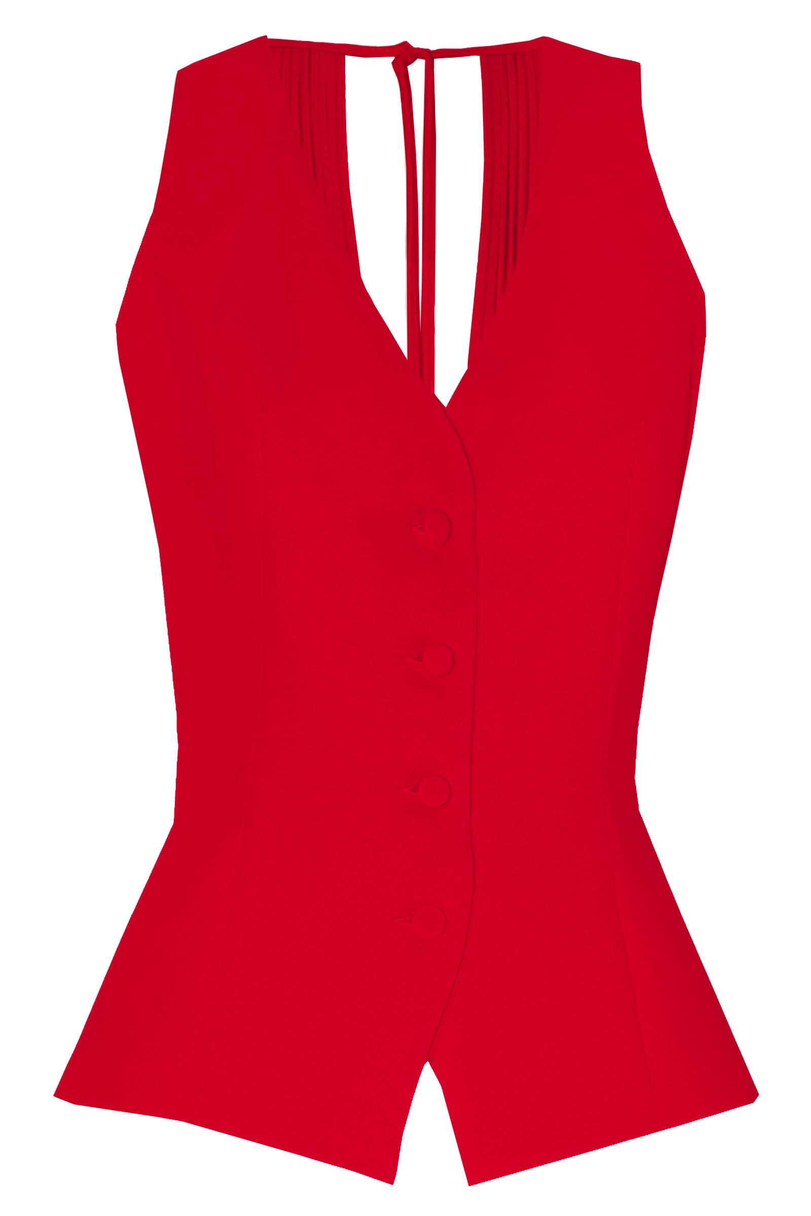 Hera Vest Red Angelika Jozefczyk packshoot