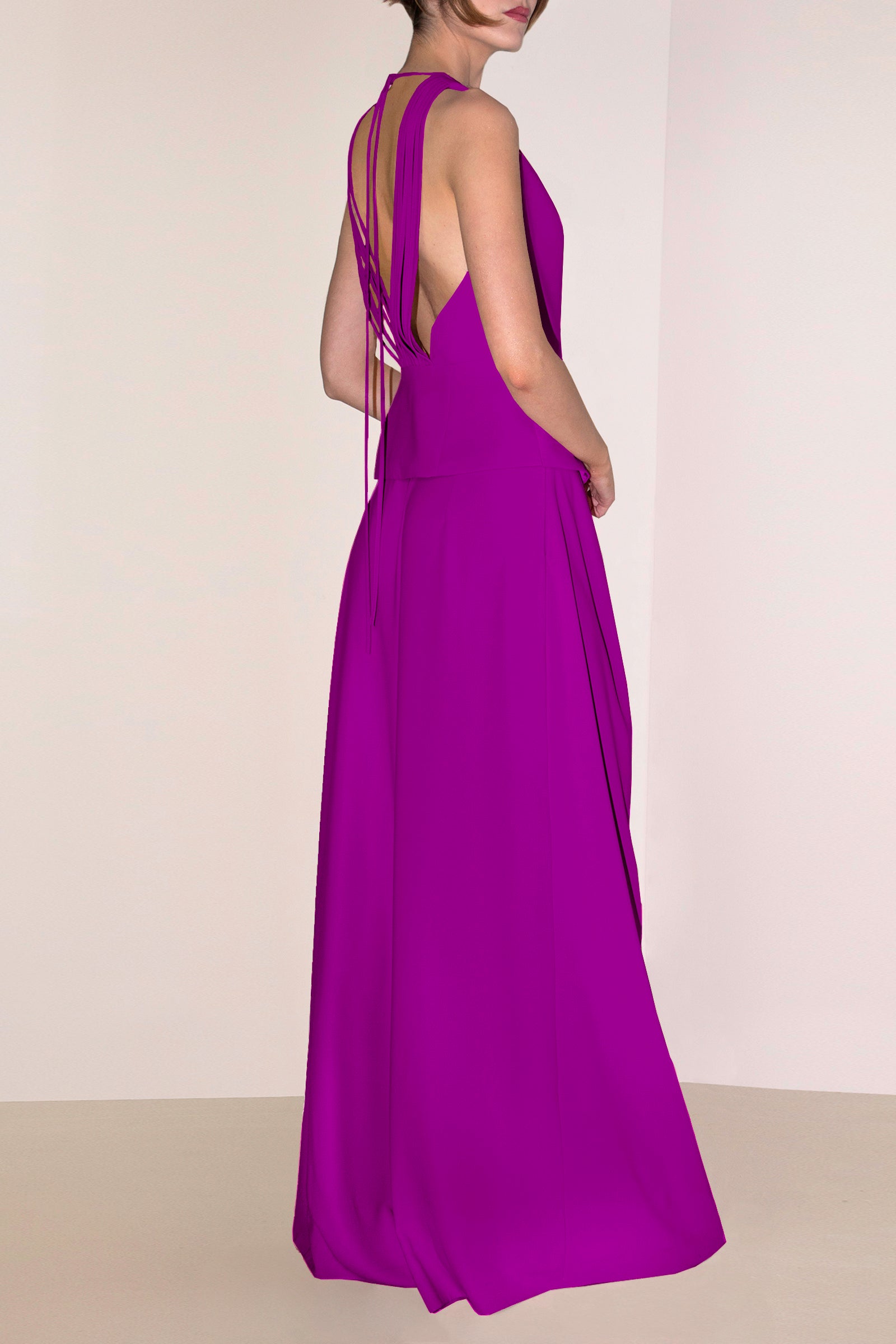 Hera Vest Violet Angelika Jozefczyk back