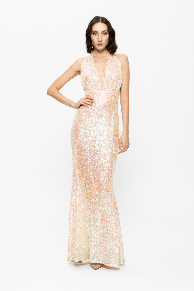 Lana Evening gown Champagne Gold