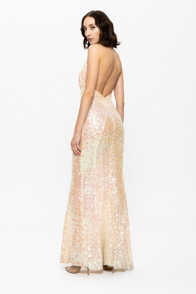 Lana Evening gown Champagne Gold