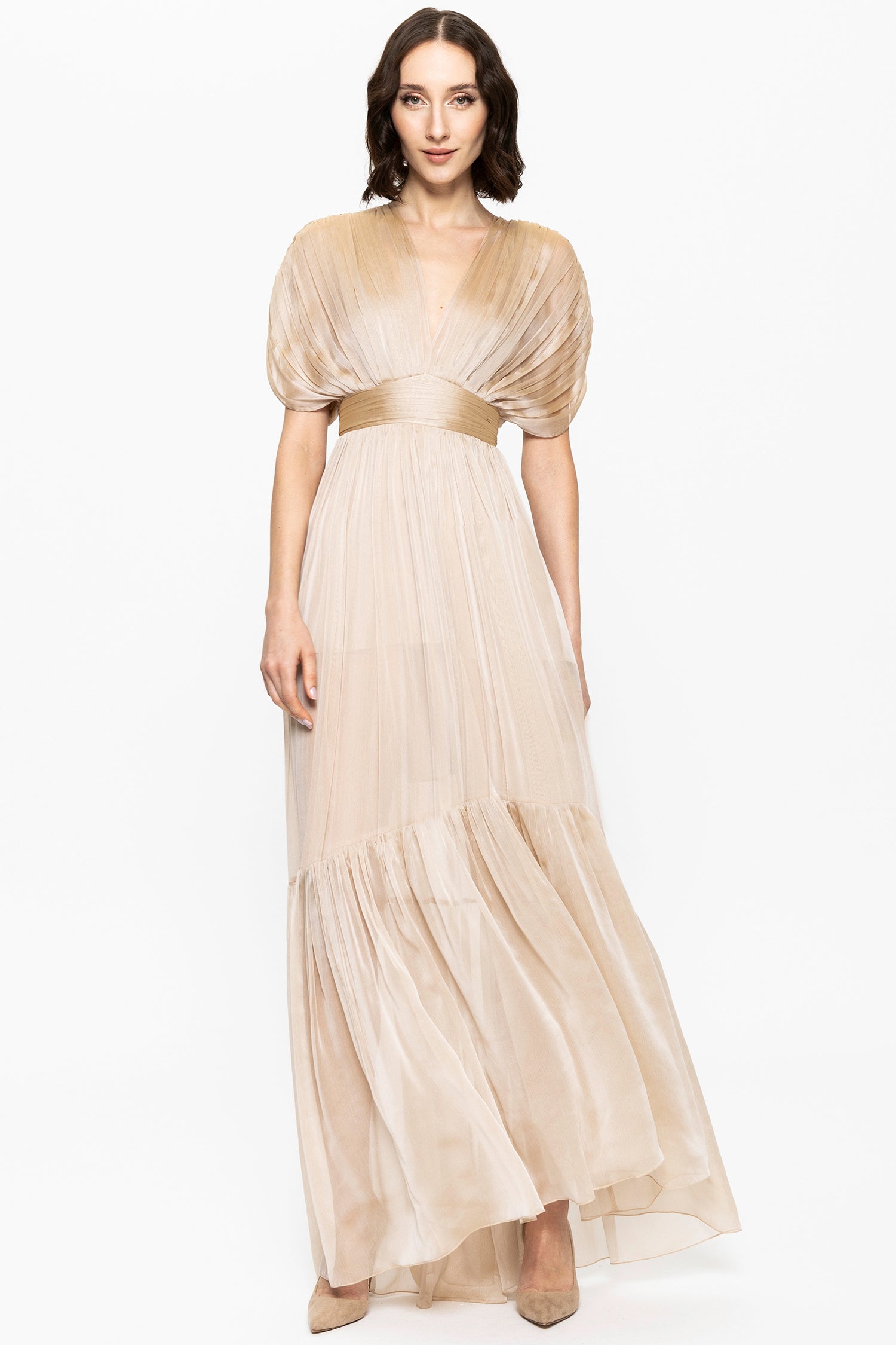 Lerena Chiffon Evening Gown