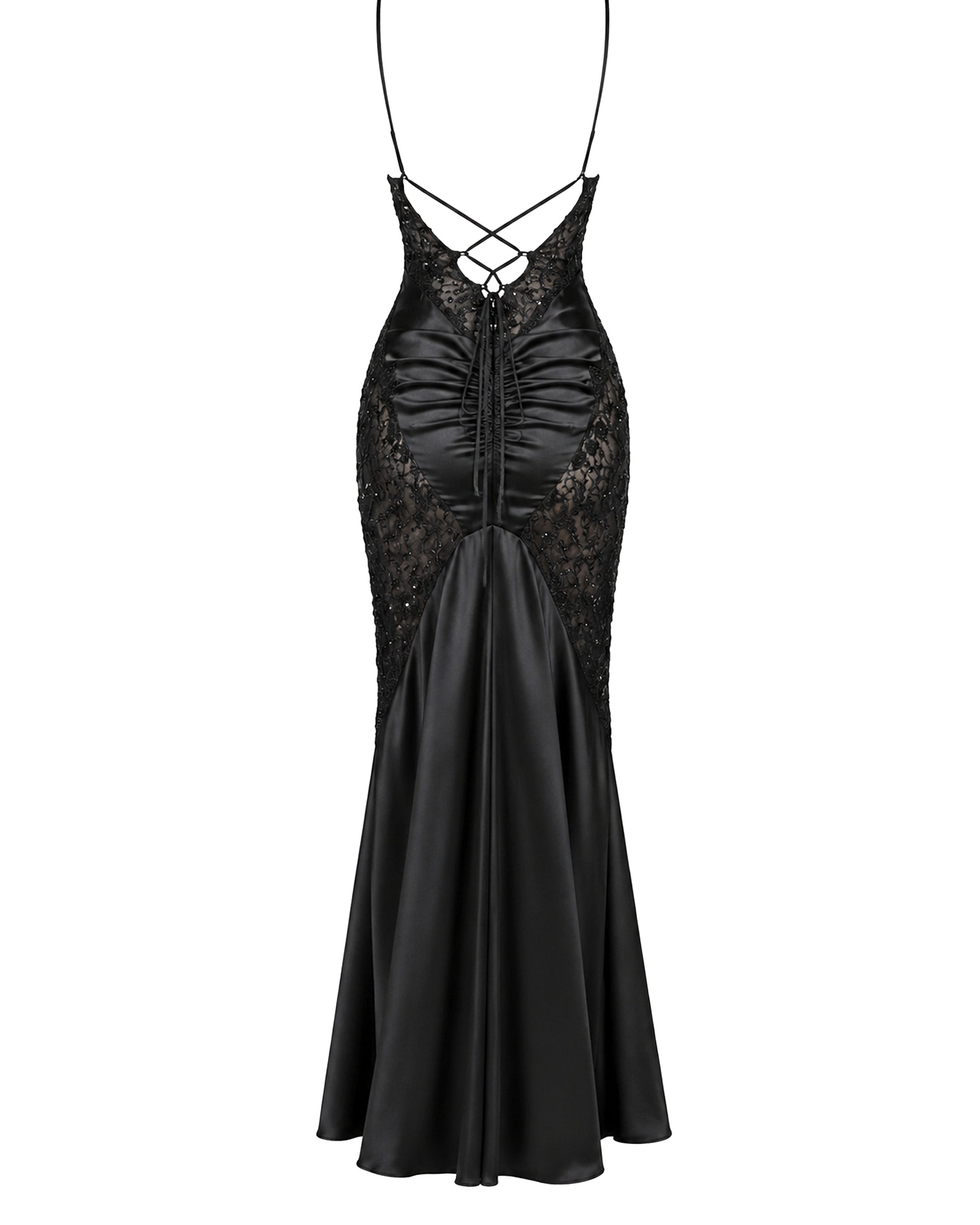 Noir Étoile Gown