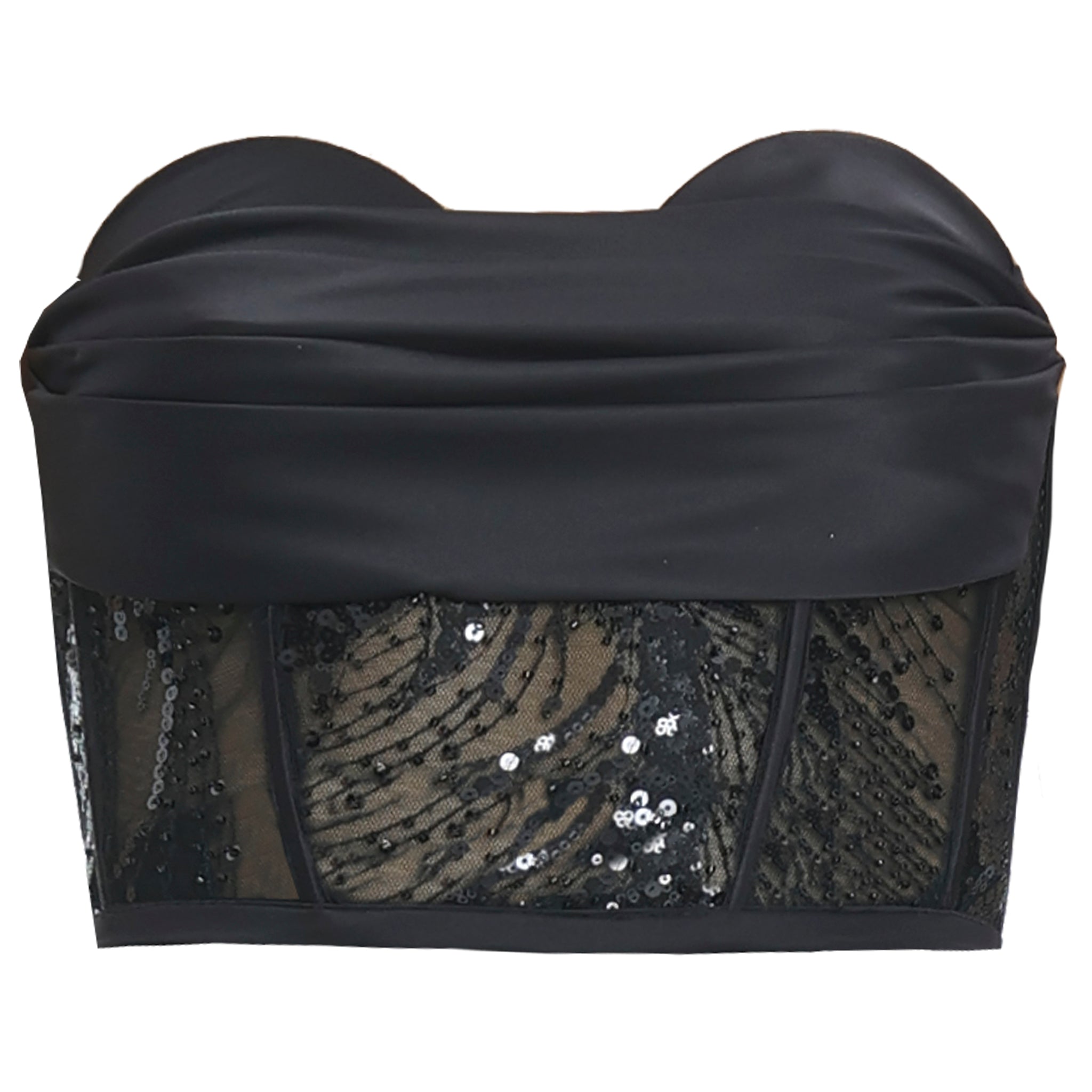 Palermo Embellished Corset Top Black Angelika Jozefczyk 7