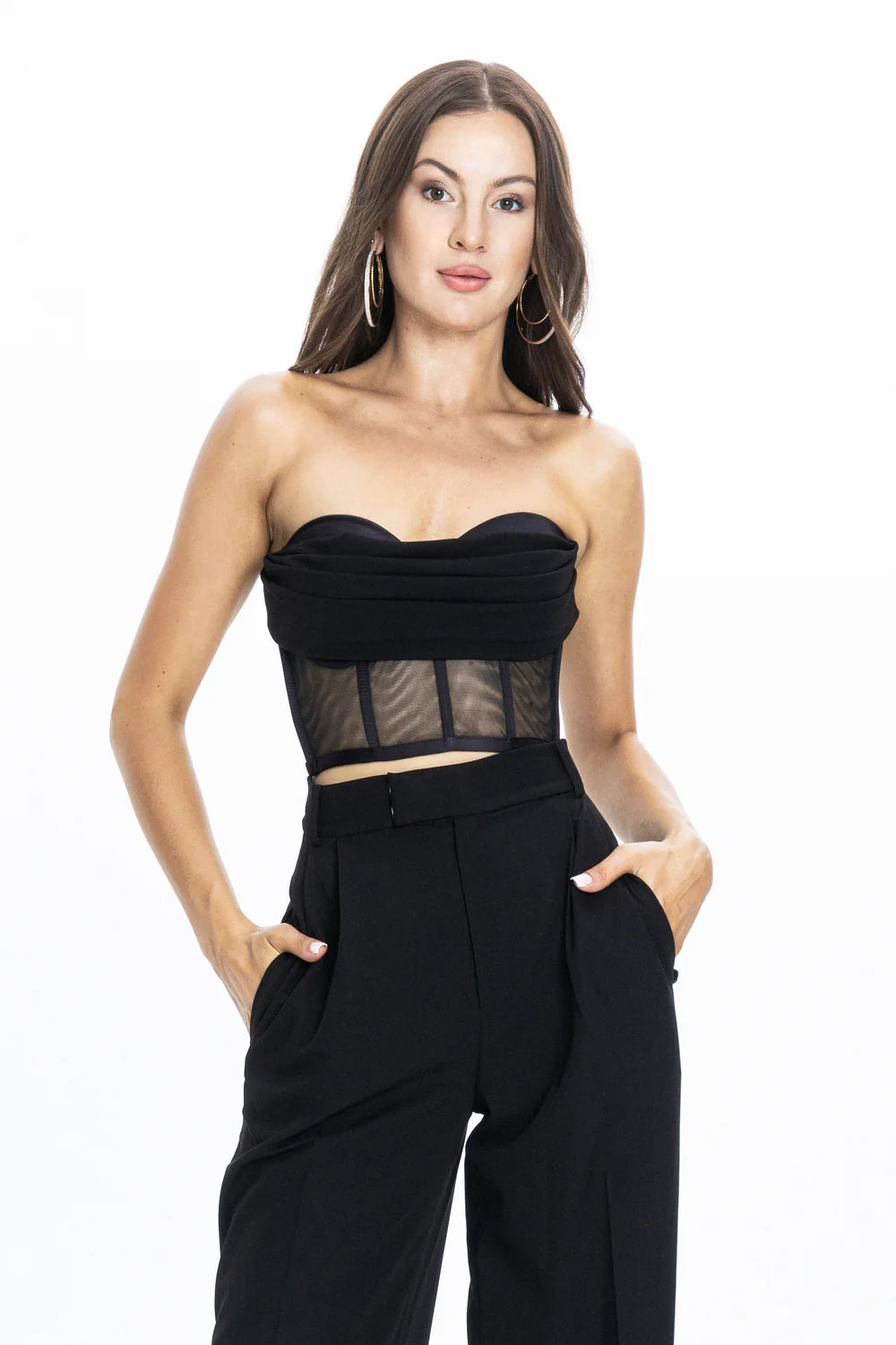 Palermo corset black Angelika Jozefczyk