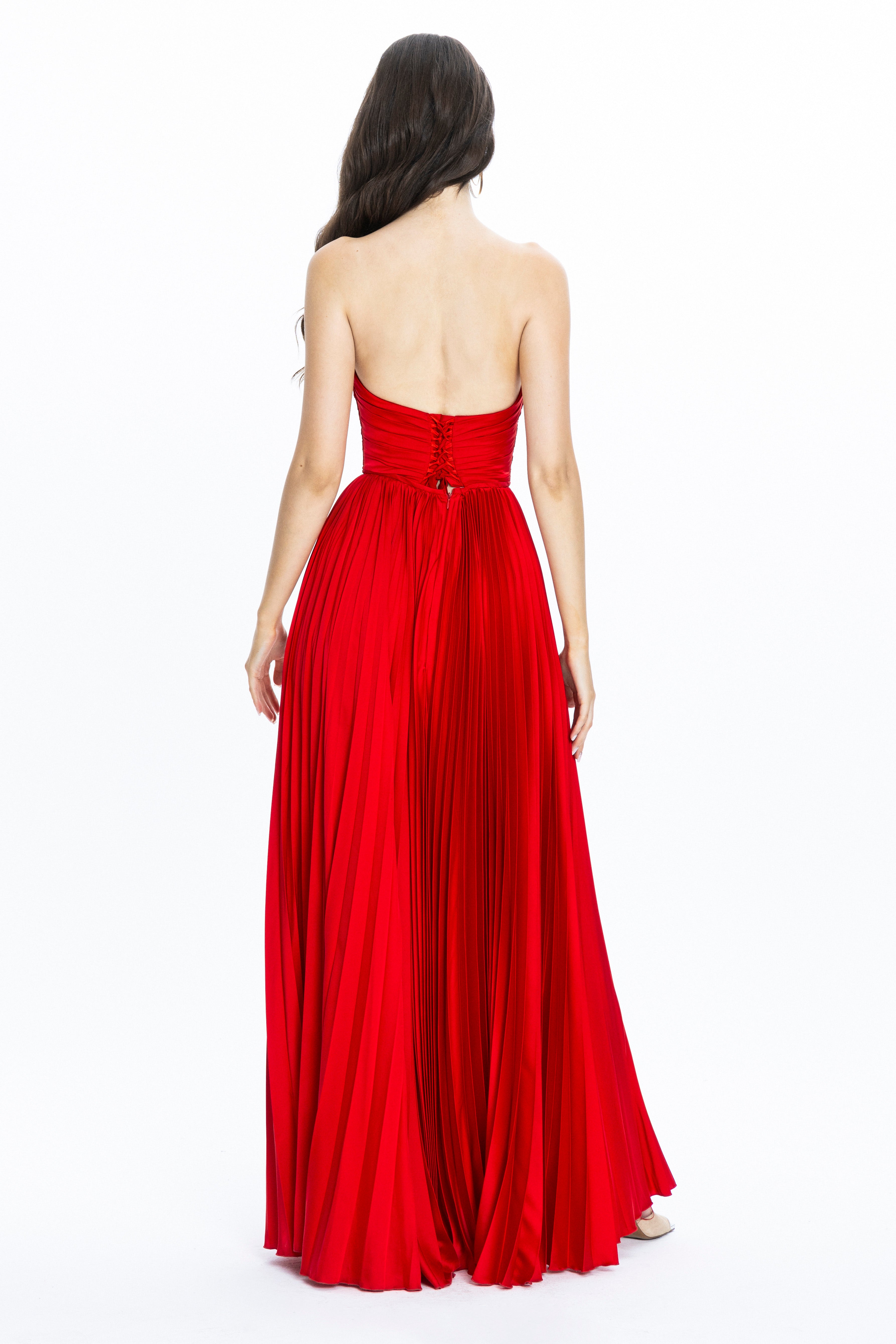 Rose Red Evening Gown Angelika Jozefczyk 4