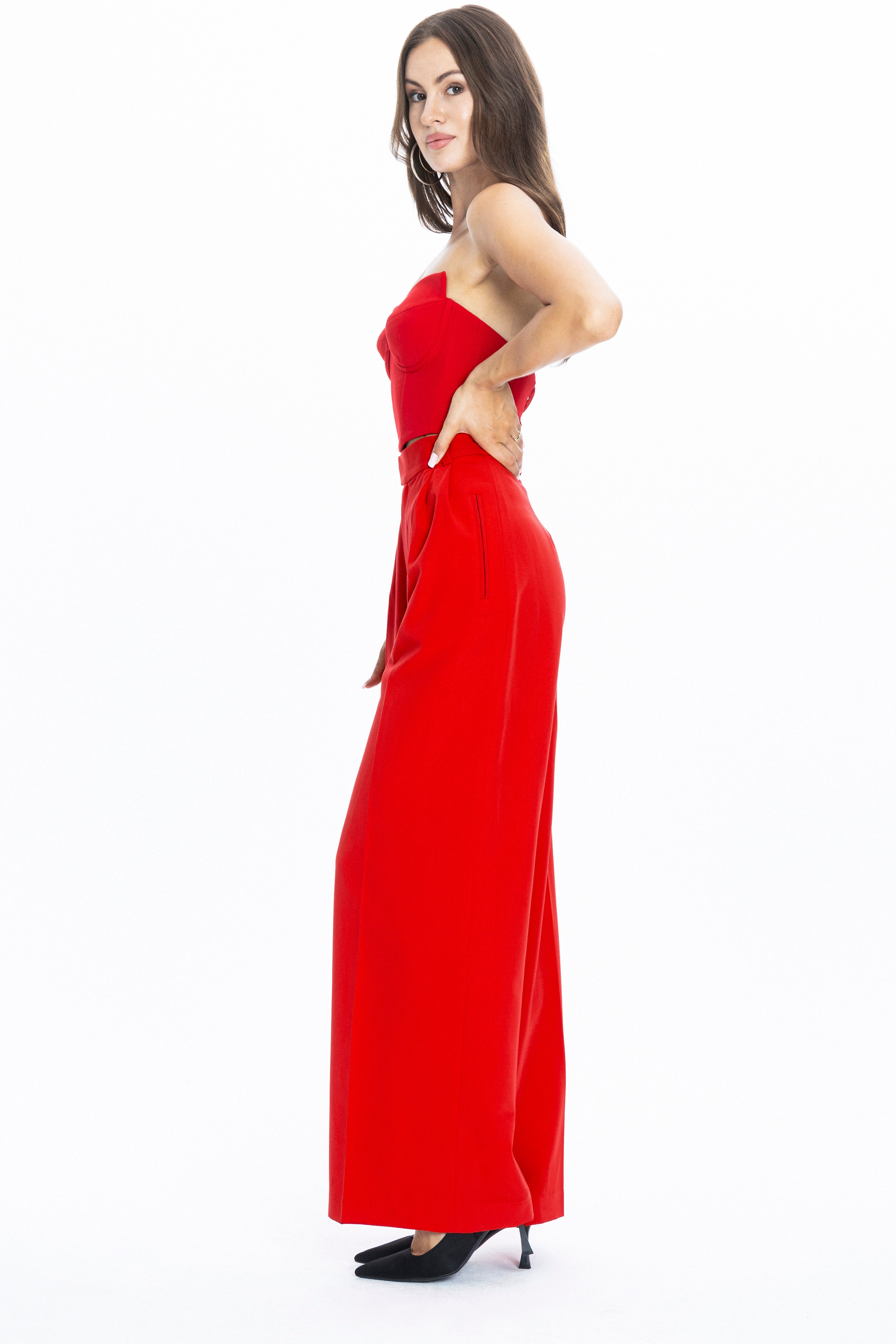 Sanremo corset top red angelika jozefczyk 4