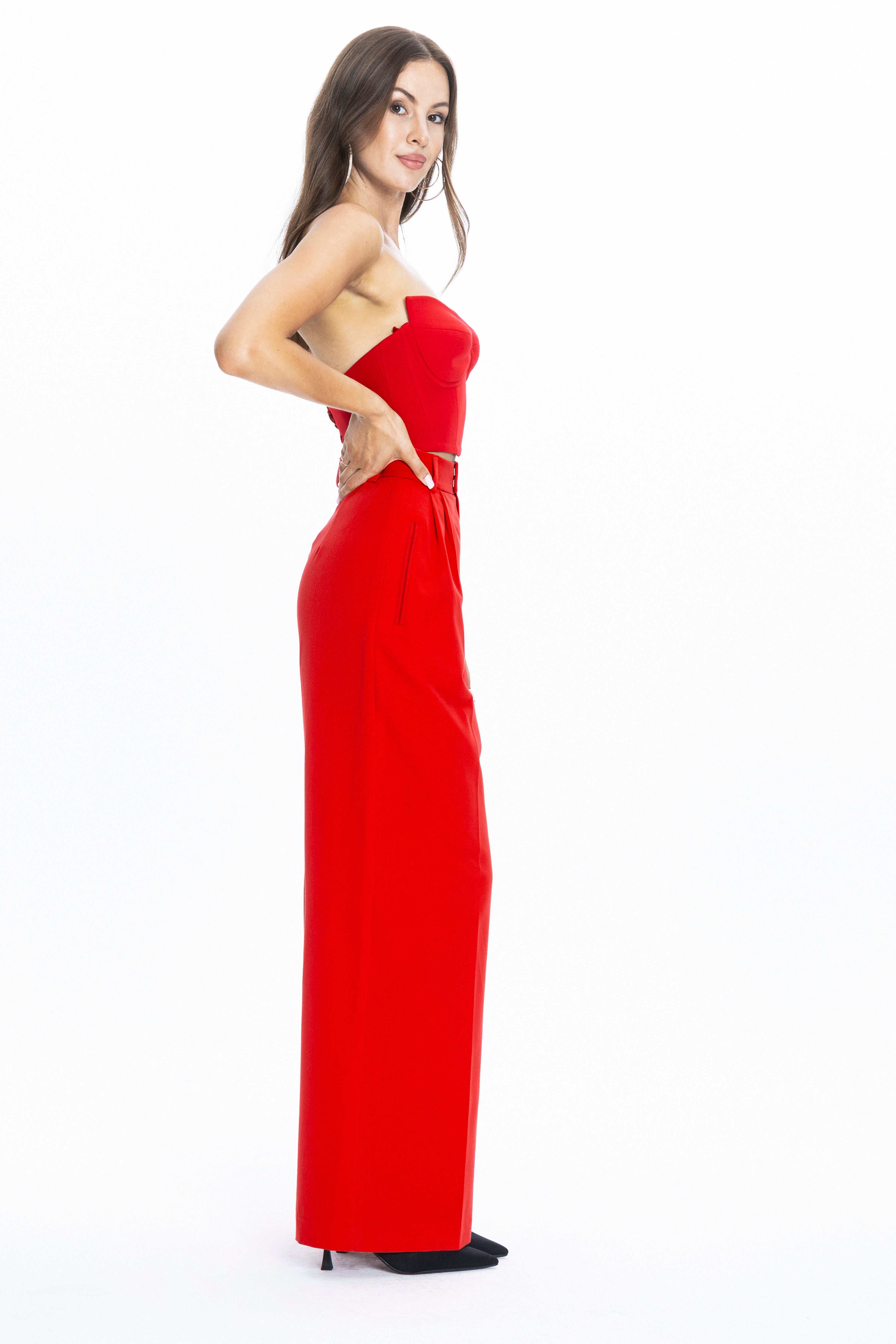 Sanremo corset top red angelika jozefczyk 5