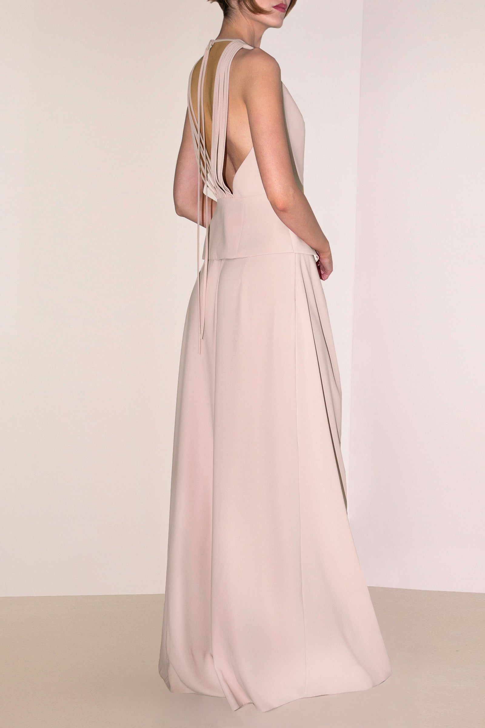 Wide-Leg Trousers Hera Beige Angelika Jozefczyk2