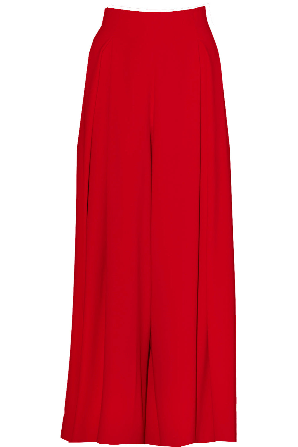 Wide-Leg Trousers Hera Red Angelika Jozefczyk Packshoot