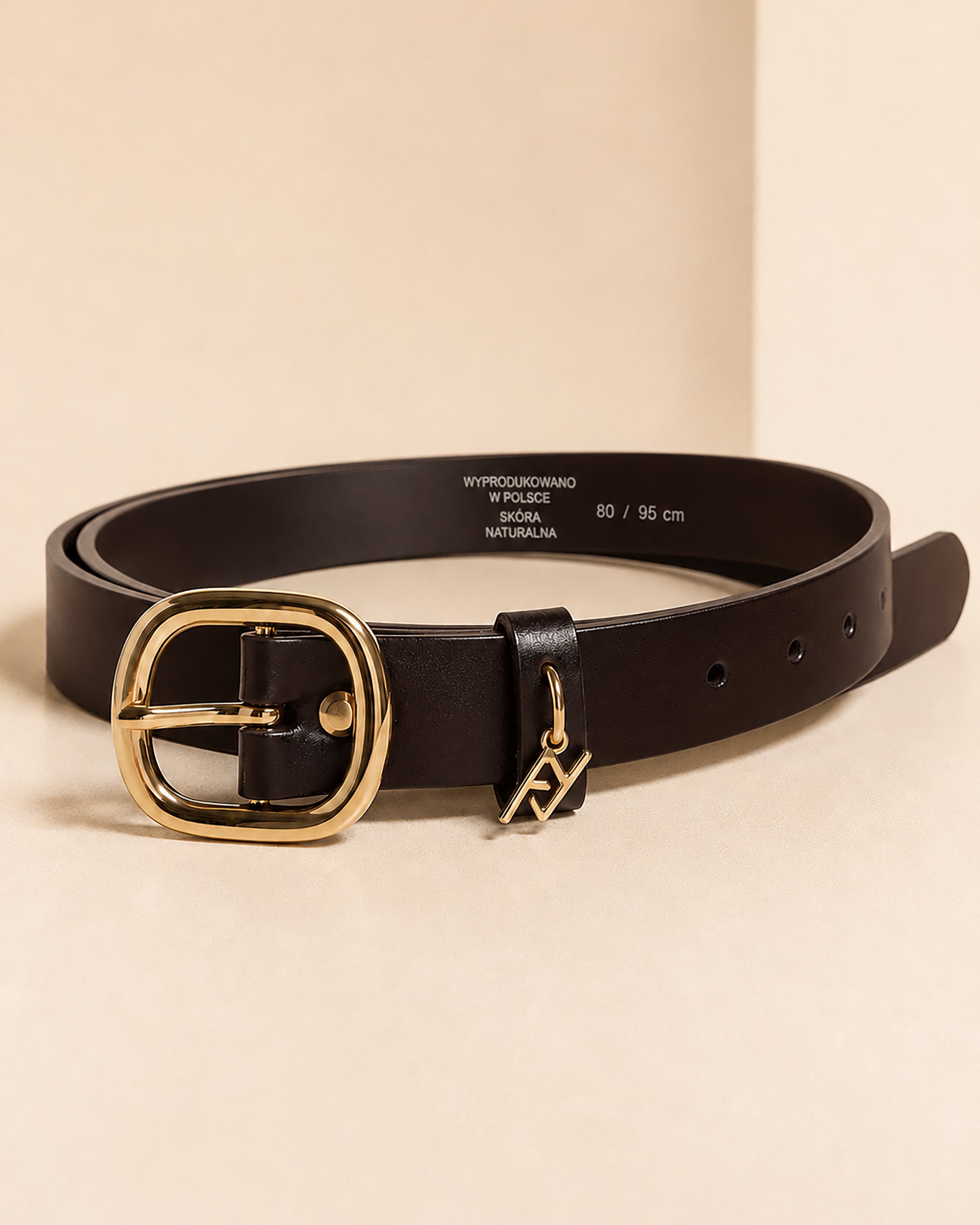AJ Leather Classic Belt Chocolate
