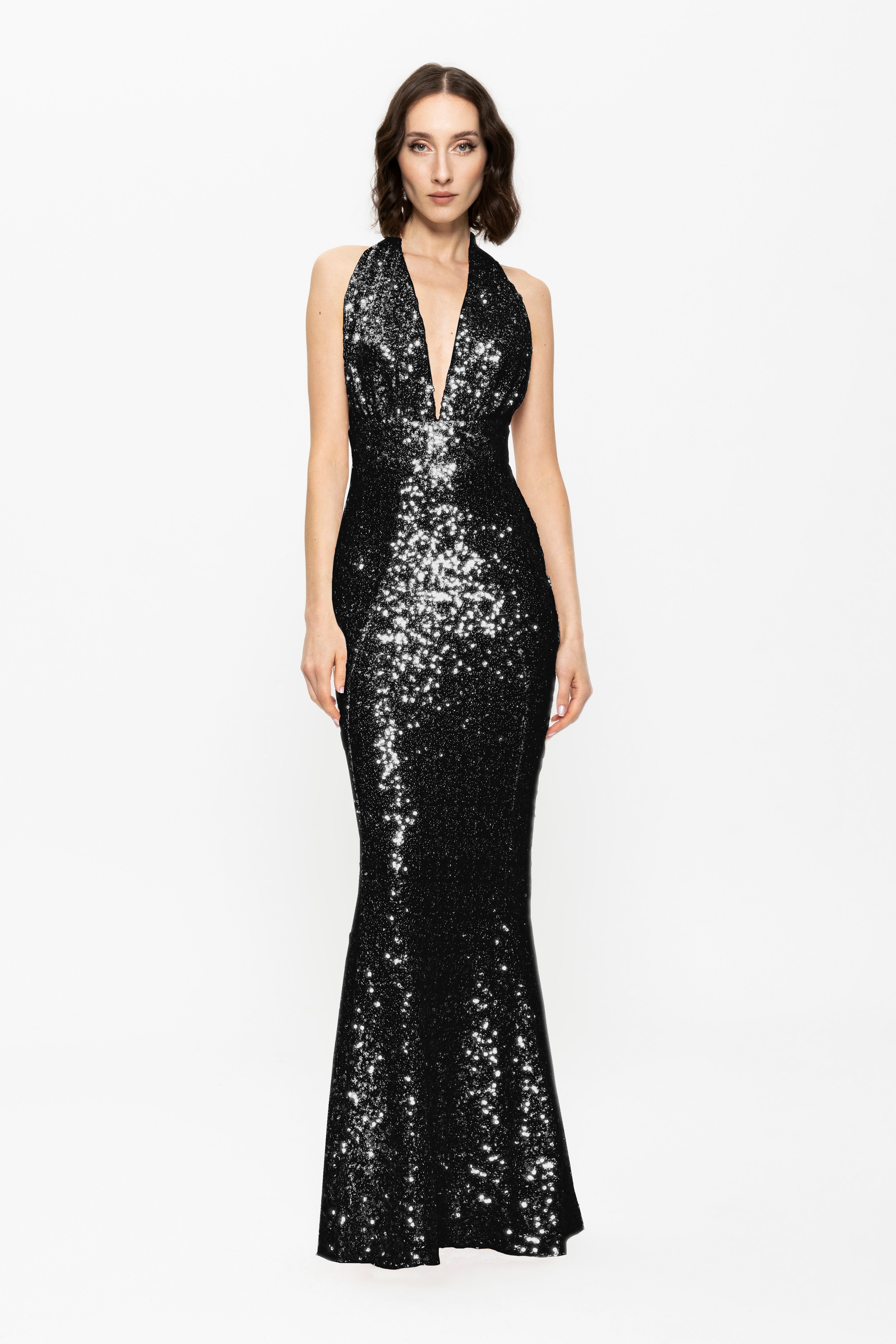 Lana Evening Gown Black