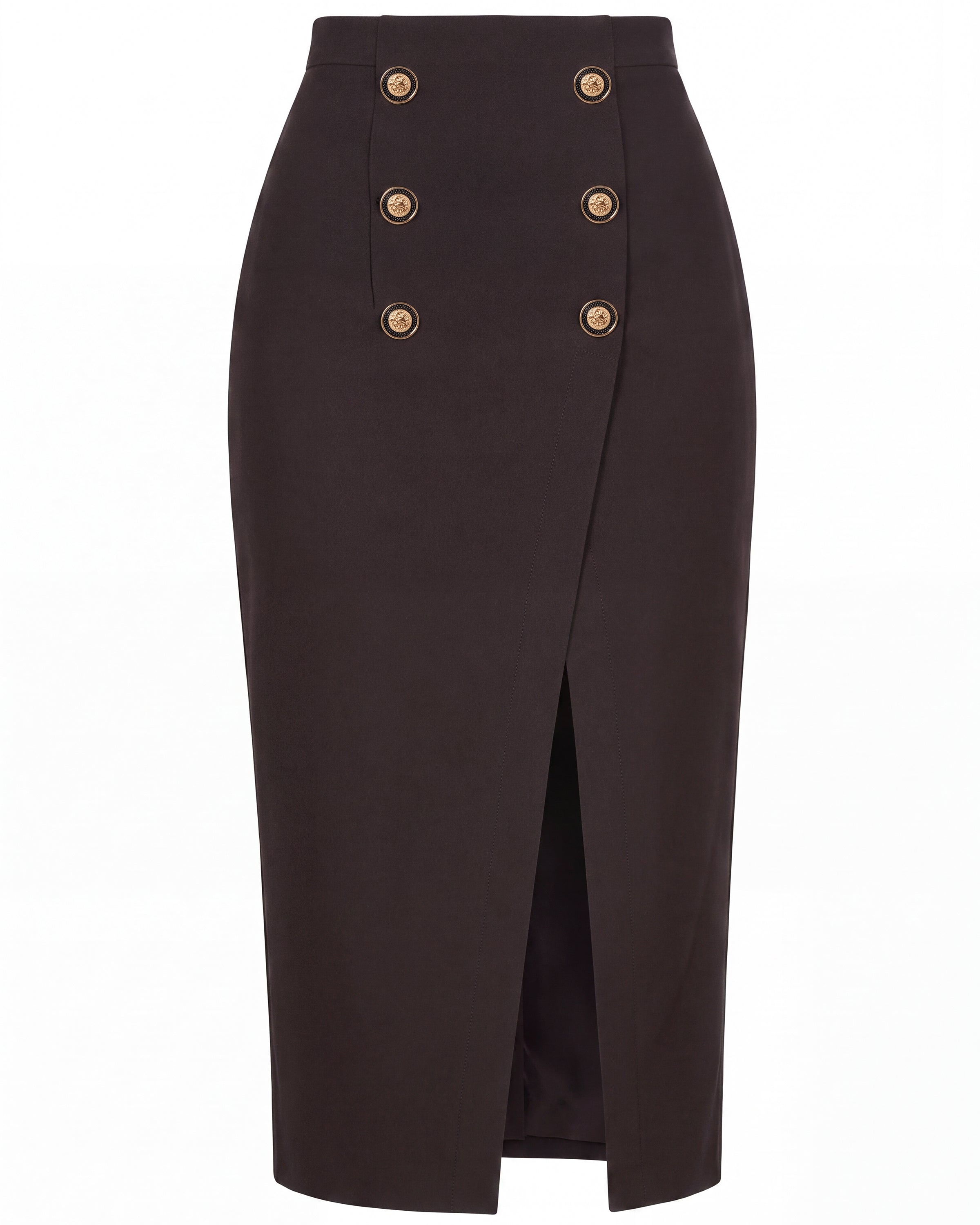 Monaco Pencil Skirt Brown