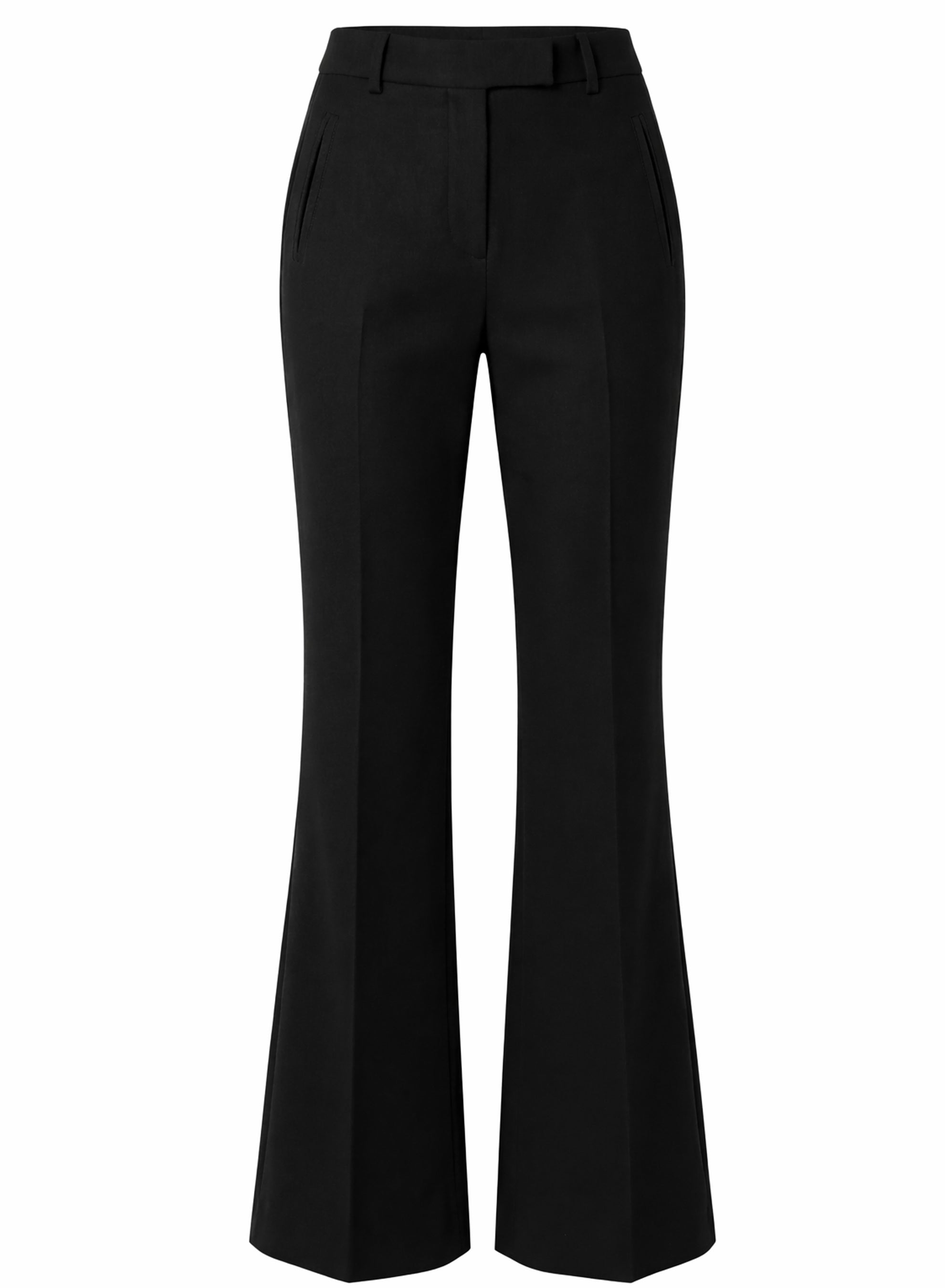 Rozszerzane Spodnie Palermo Czarny