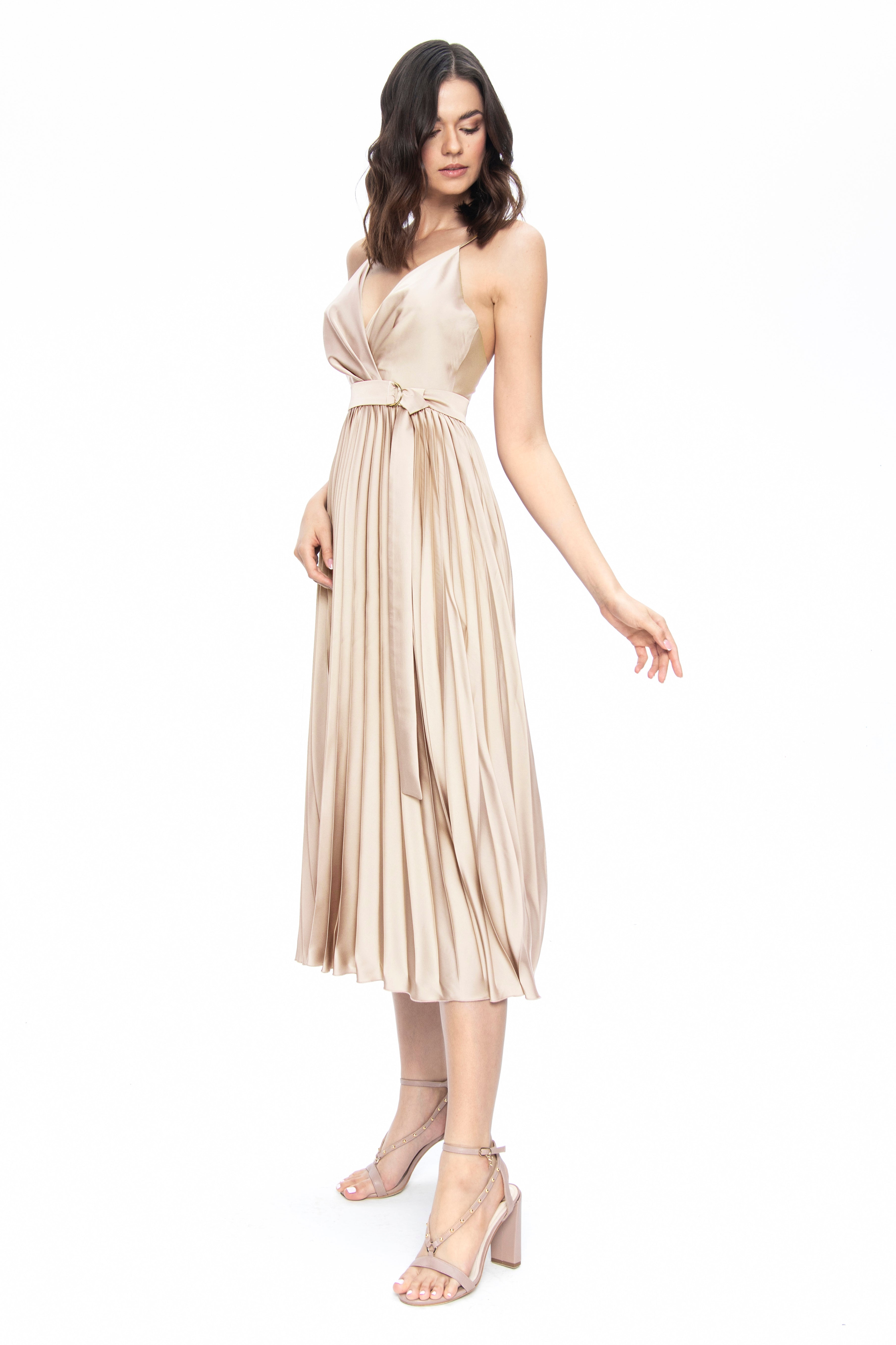 Jasmin Dress Beige