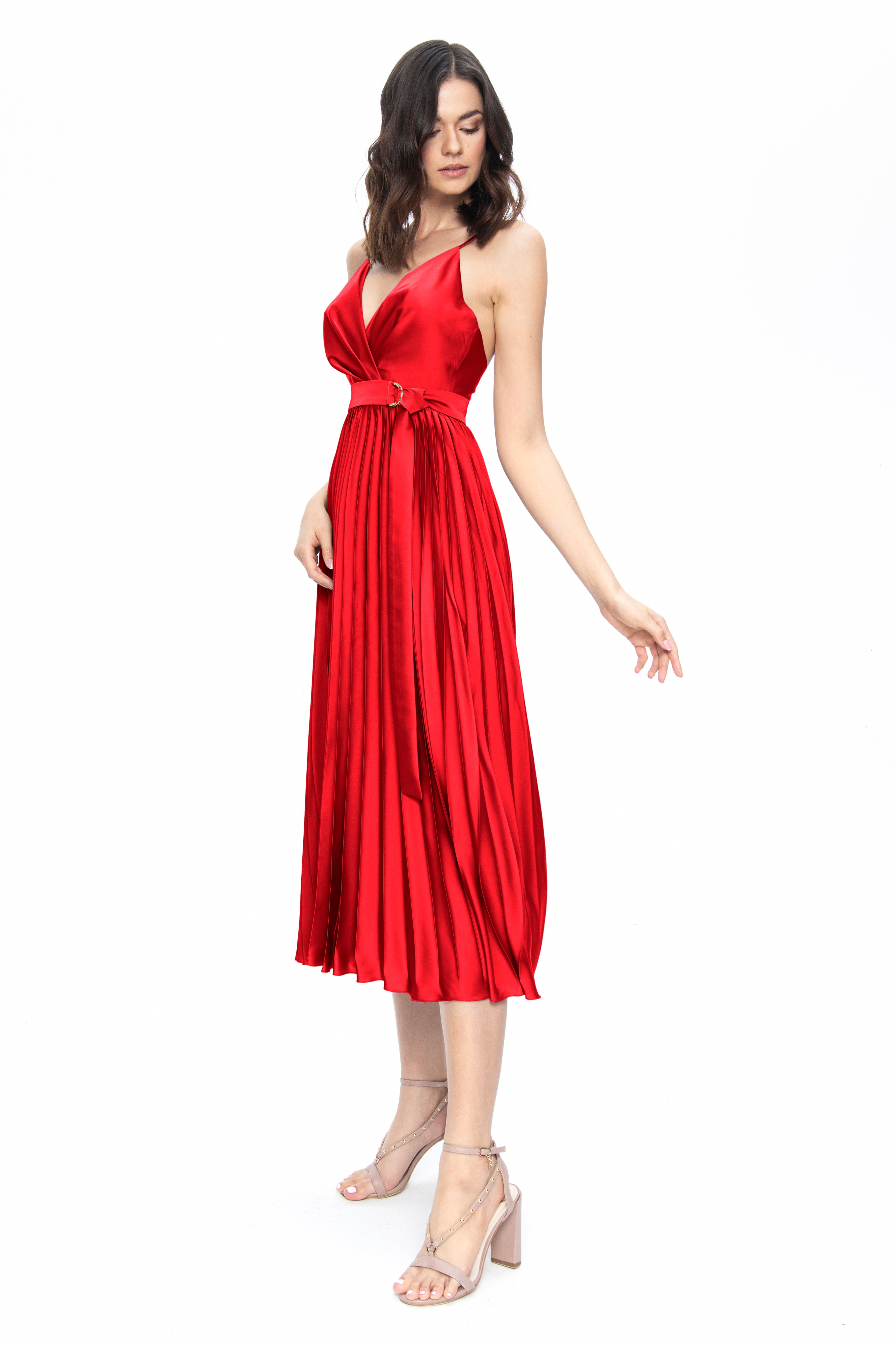 Jasmin Dress Red 3