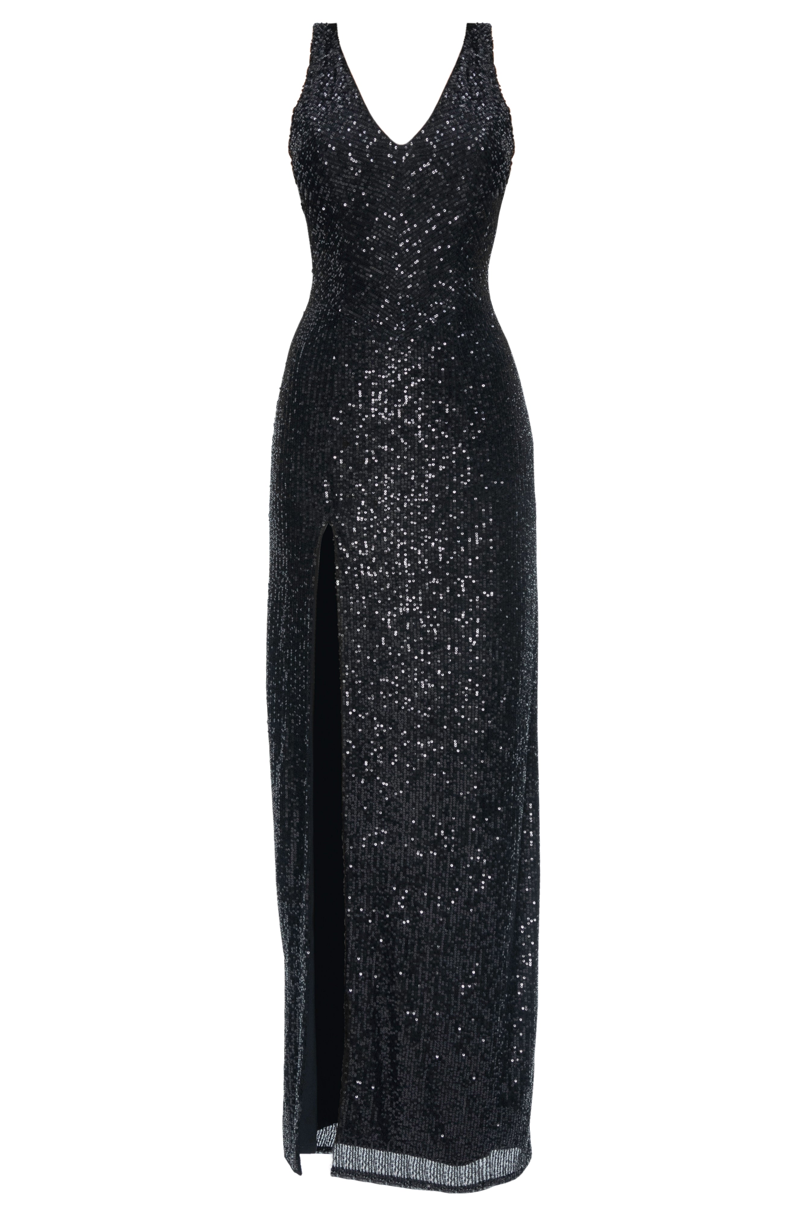 Robe de Soirée Noir Pur