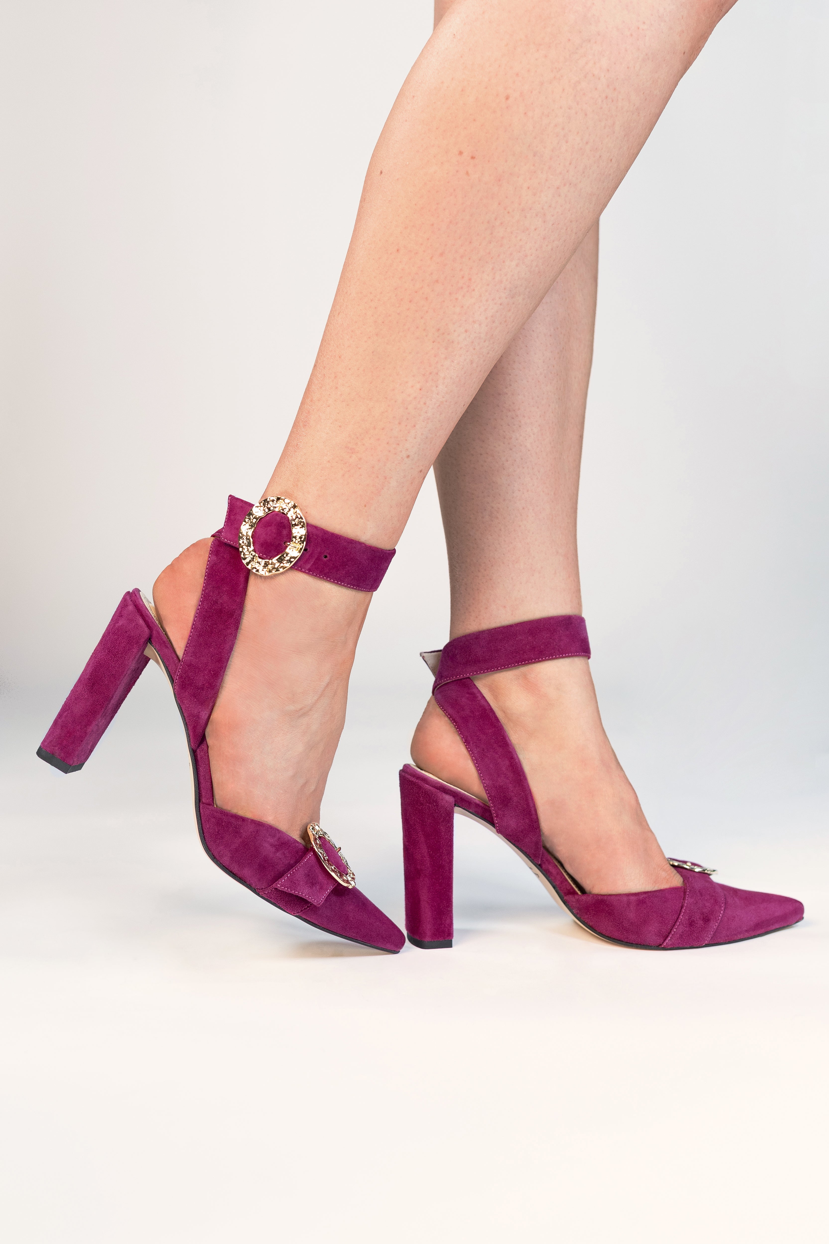 Porto Suede Heels Dynasty