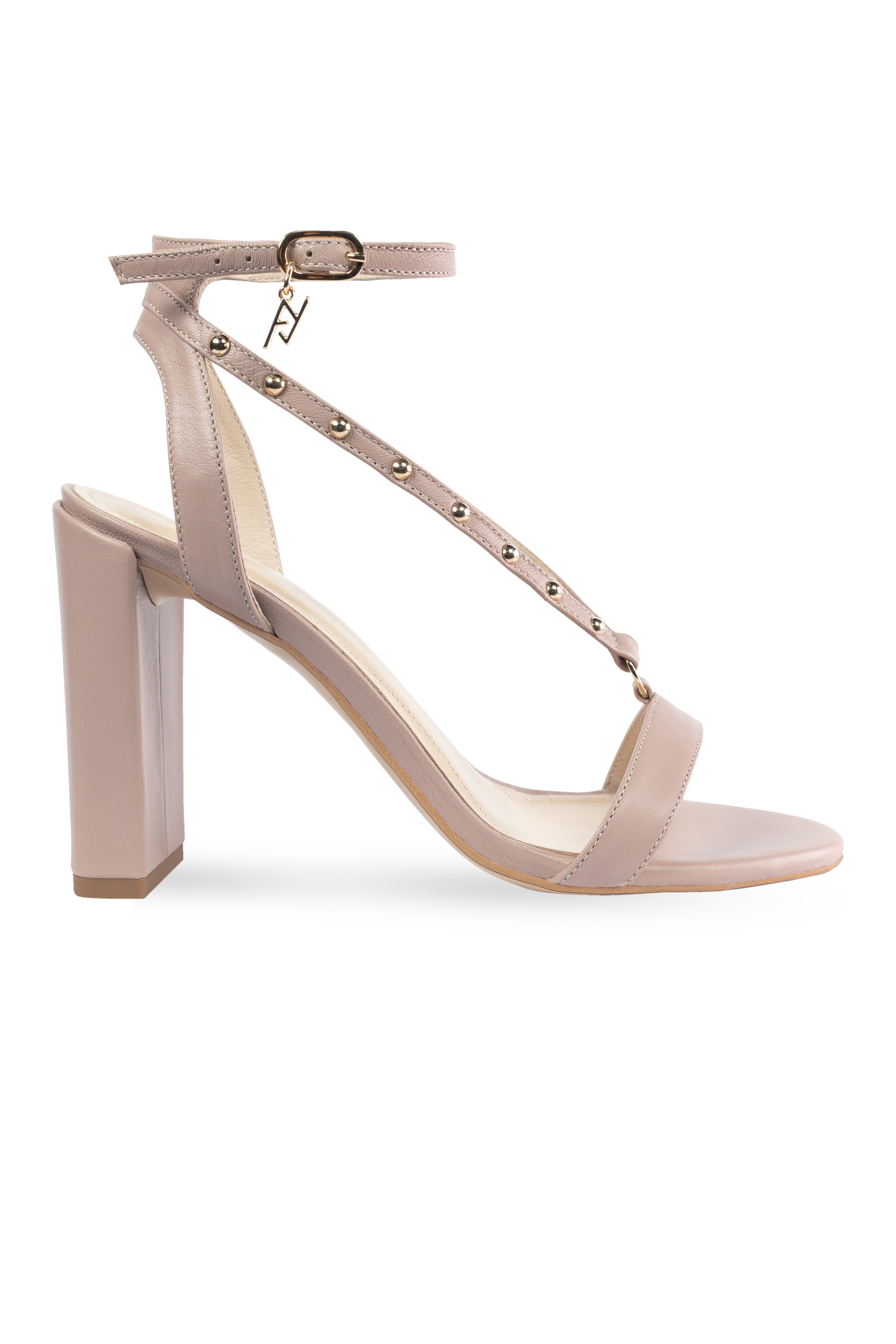 Nude Sandal Heels Riva