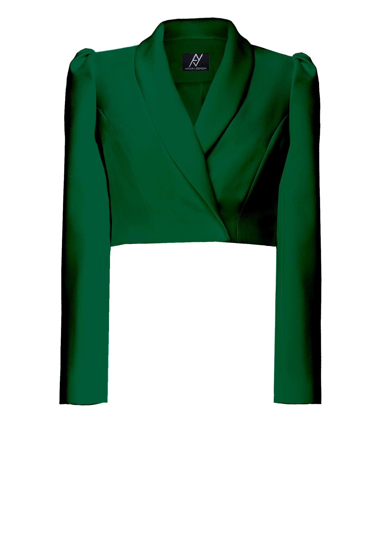 Sanremo Cropped Blazer Emerald