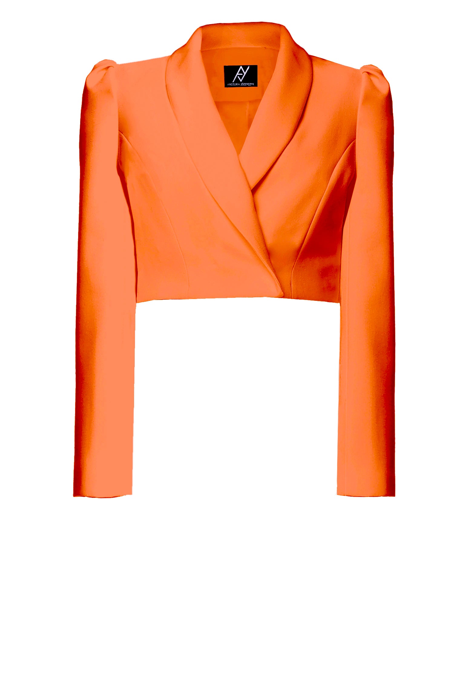 Sanremo Cropped Blazer Orange