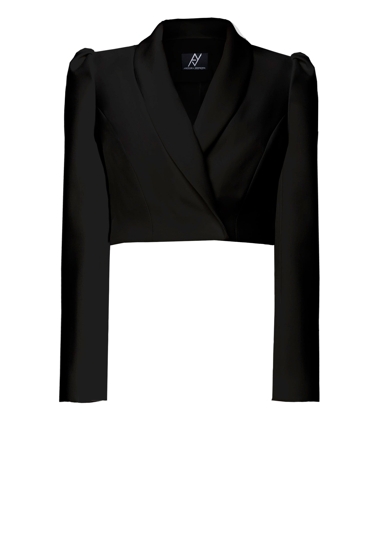 Sanremo Cropped Blazer Black
