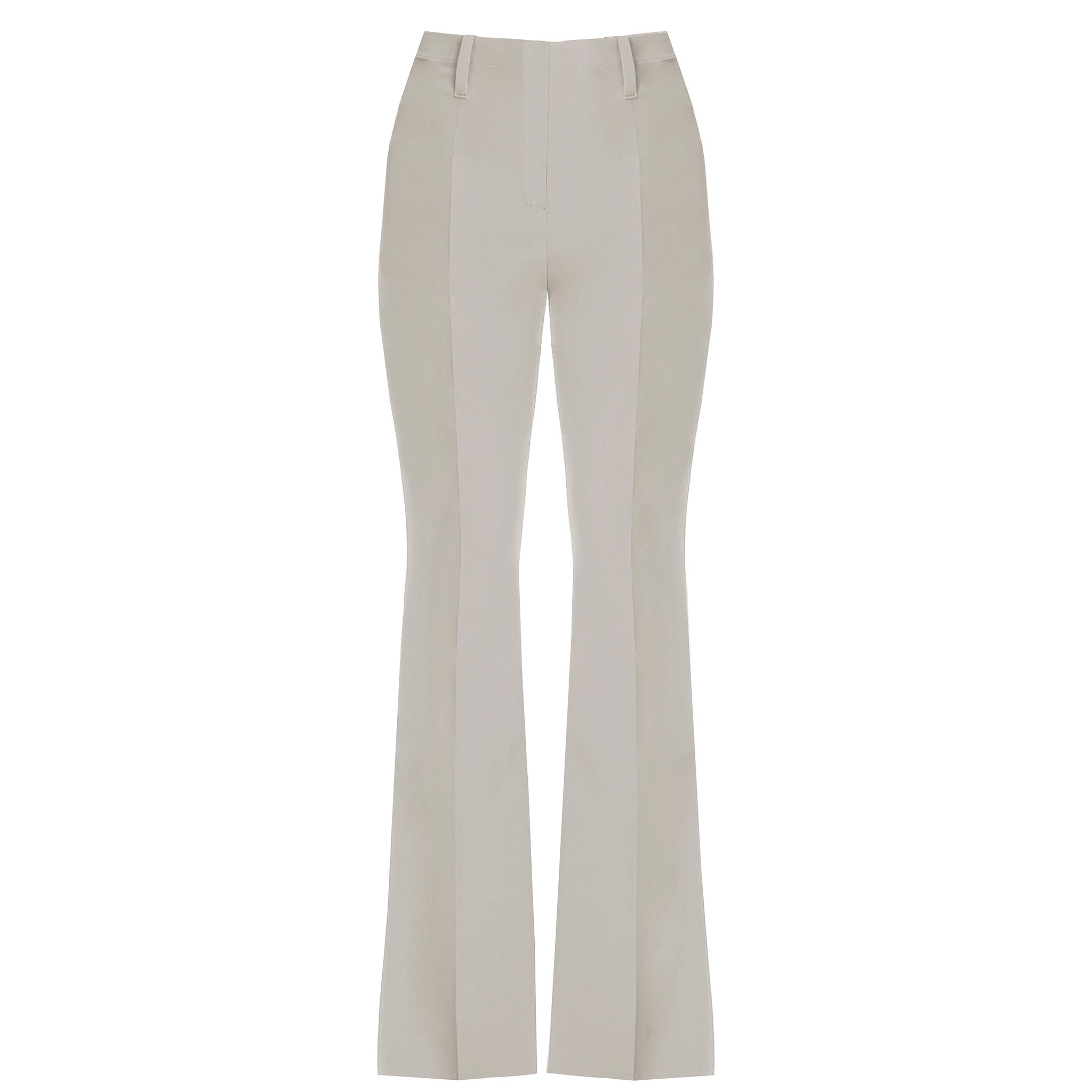 Palermo High-rise Flare Suit Pants Stone Beige