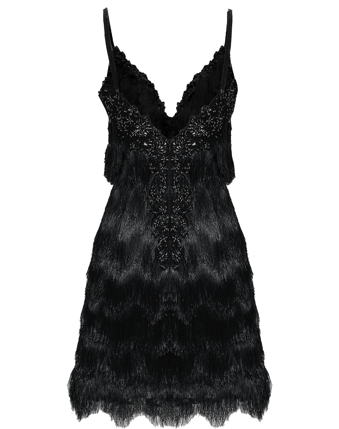 Gatsby Cocktail Dress Black Angelika Jozefczyk 2