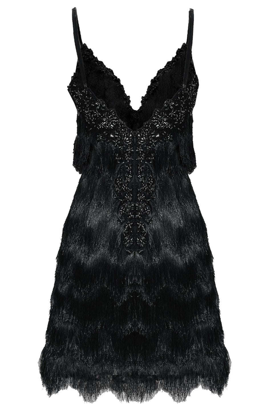 Gatsby Cocktail Dress Black Angelika Jozefczyk 2