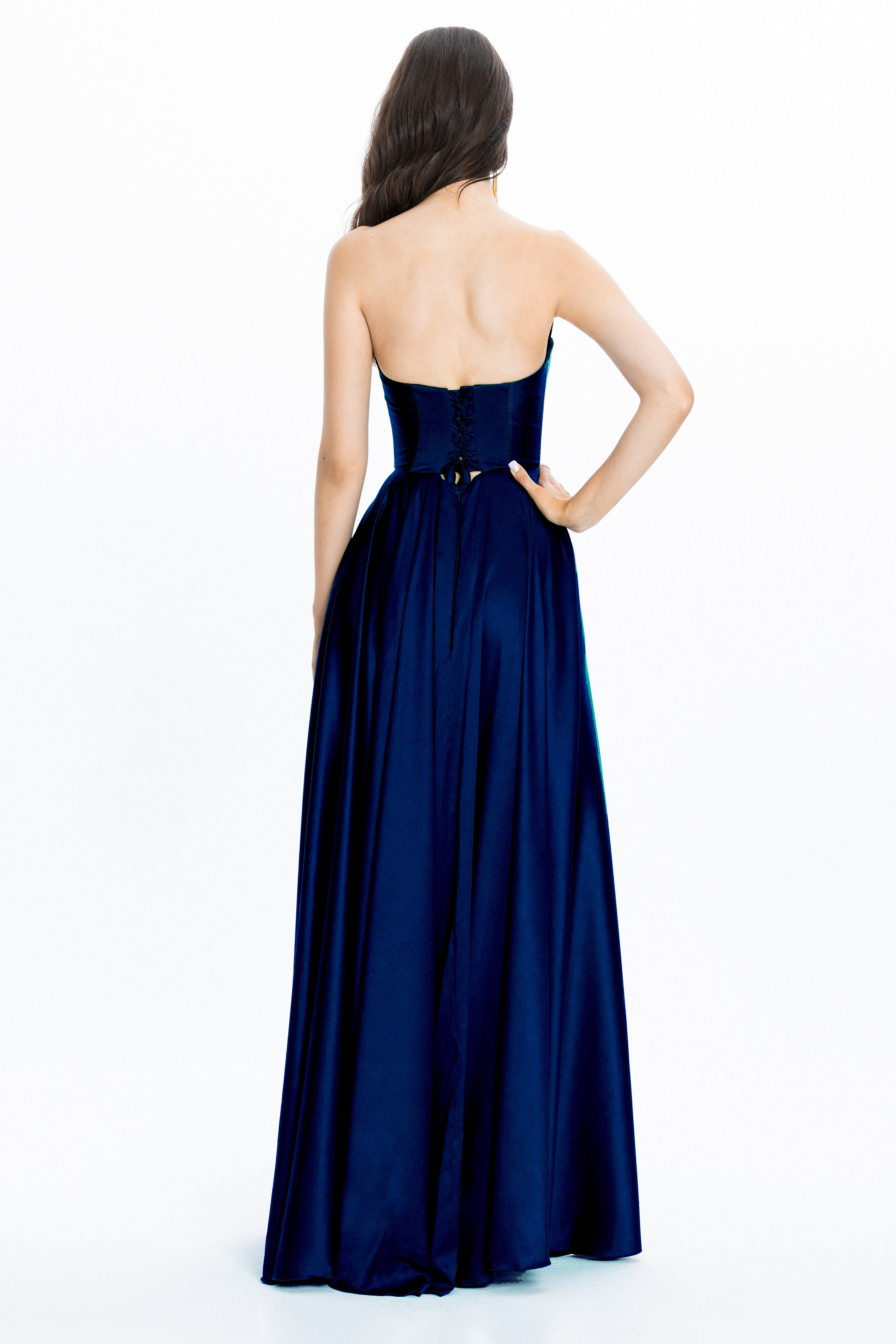 Viena Evening Gown Navy