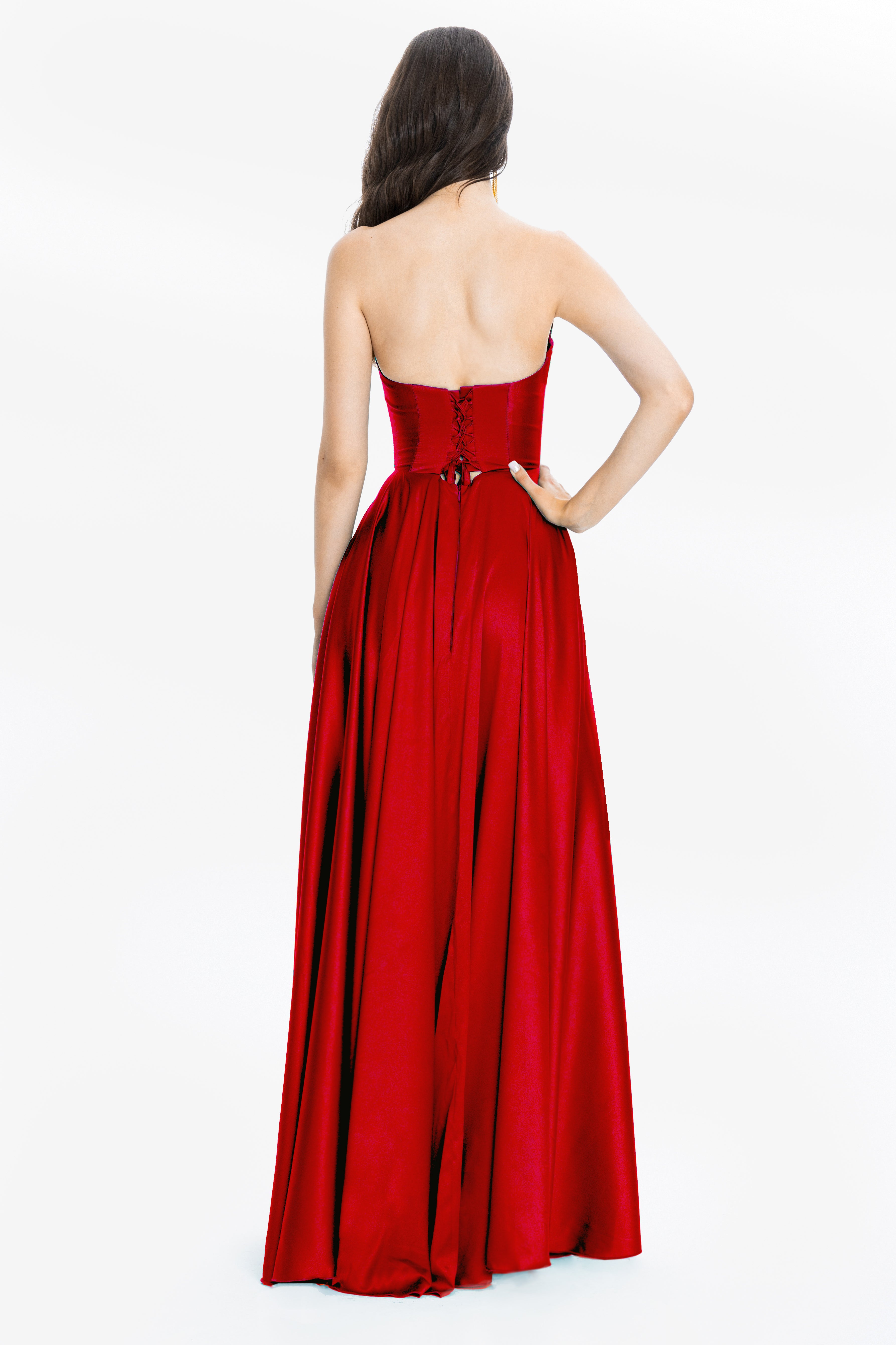 Viena Evening Gown Red