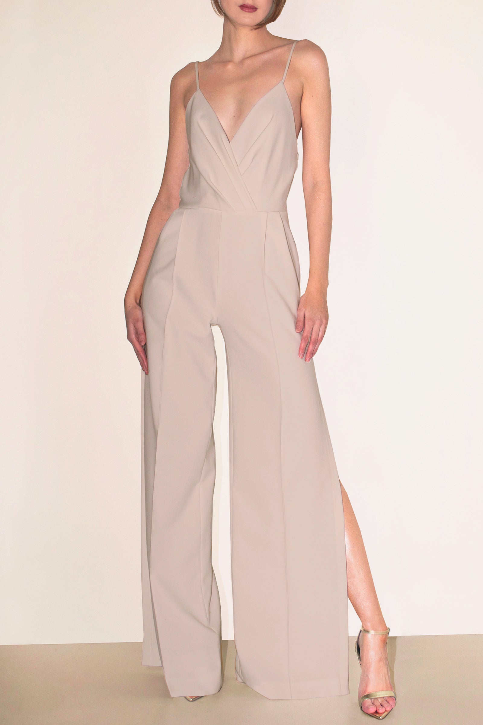 Marbella Pantsuit Beige Angelika Jozefczyk 2