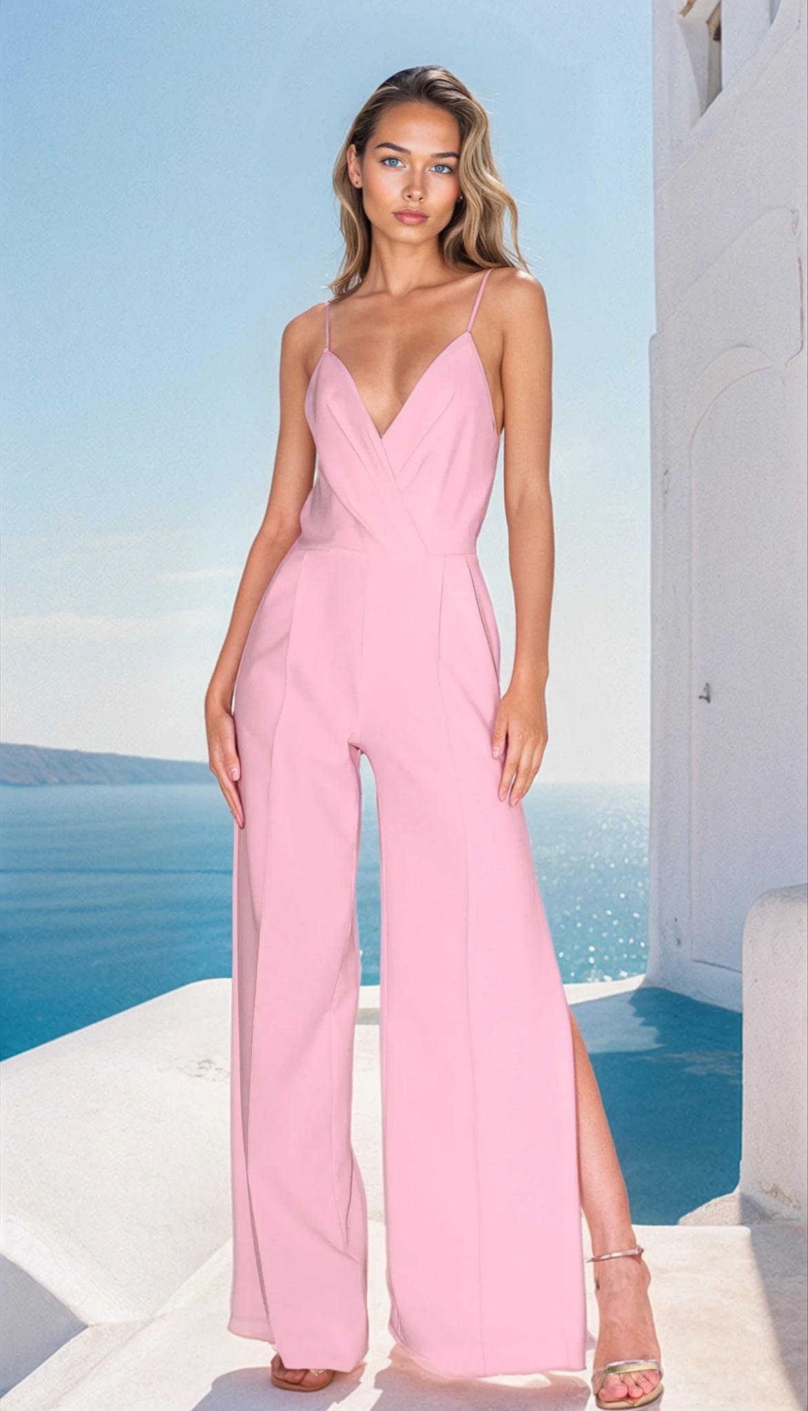 Marbella Pantsuit Pink Angelika Jozefczyk 3