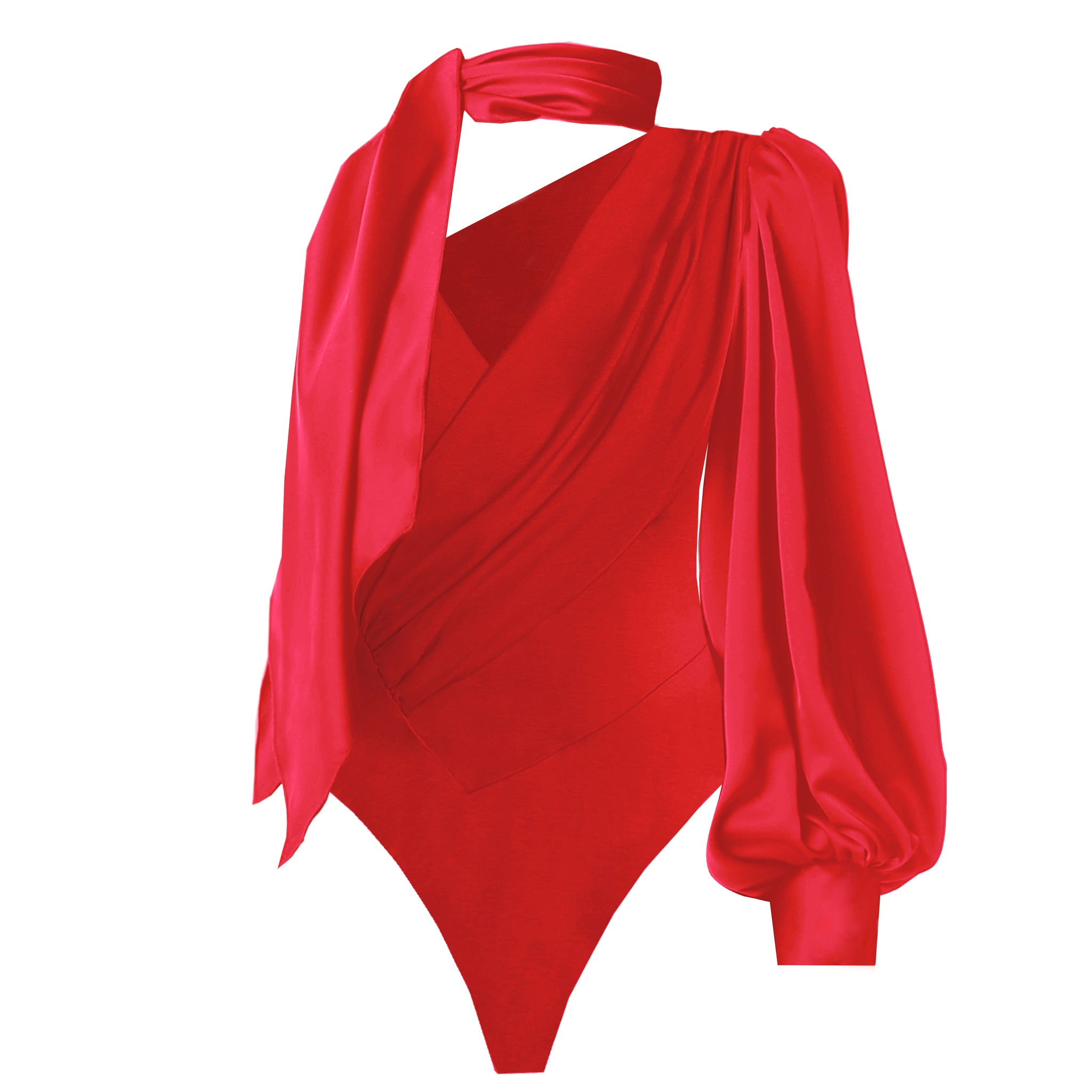 Blouse-body Maya Parisian Style Red