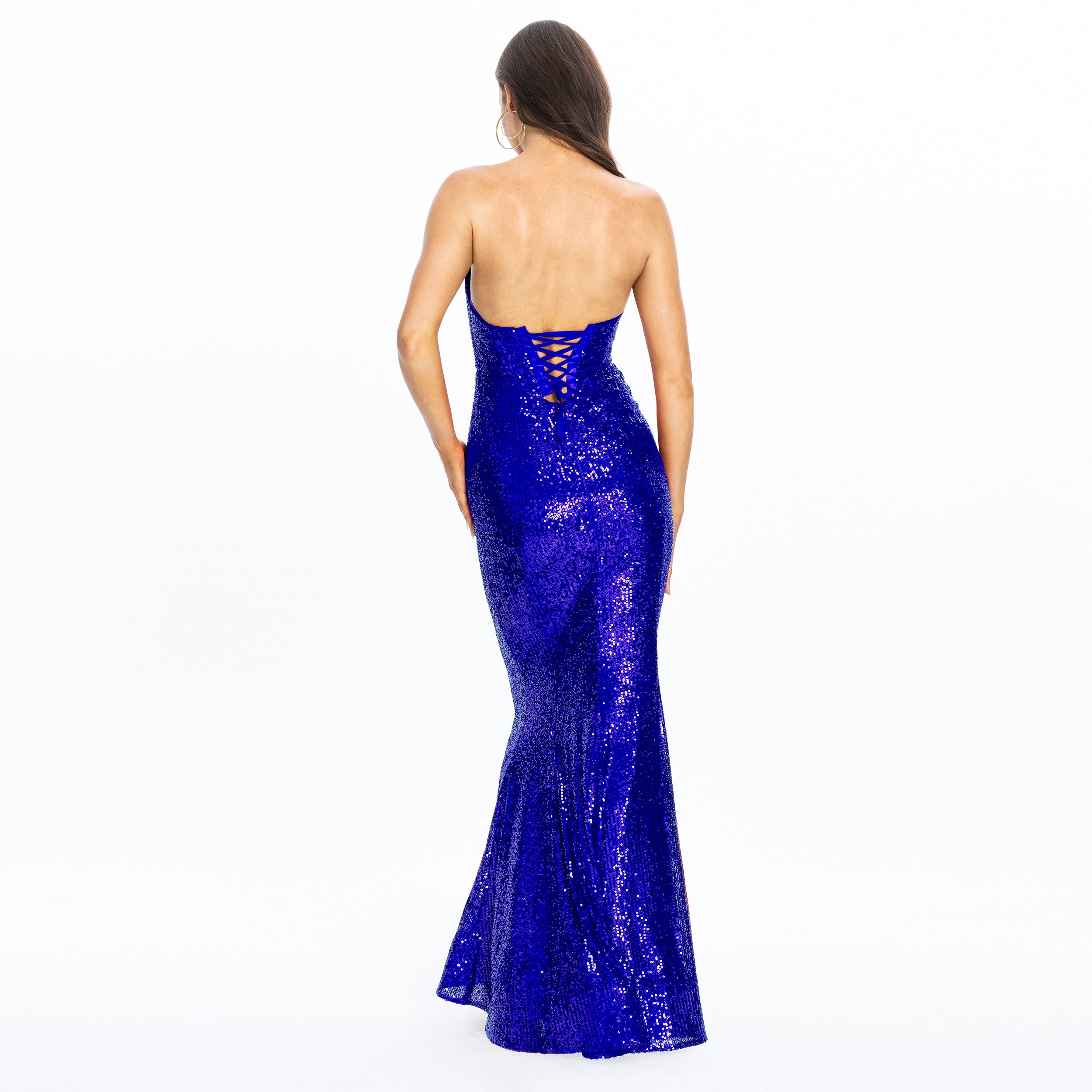 Merlin Evening Gown Blue