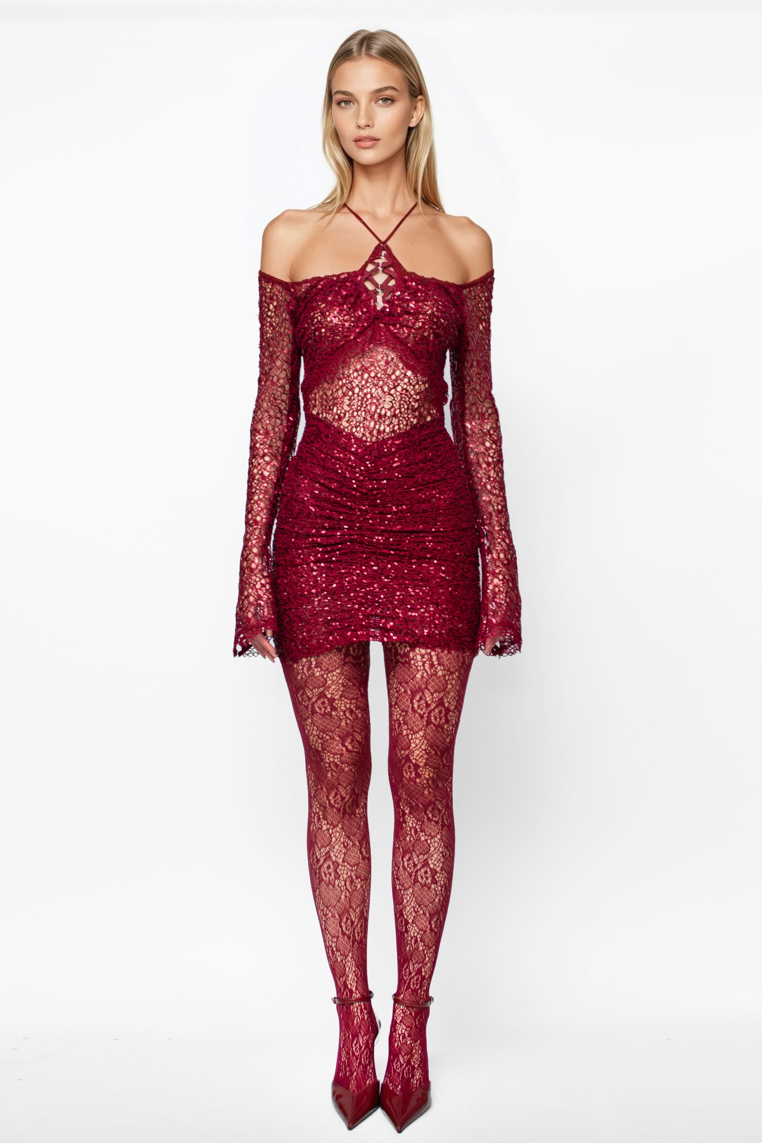 Mini_Embroidered_Lace_Dress_Glam_Witch_With_Lace_Tights_Angelika_Jozefczyk