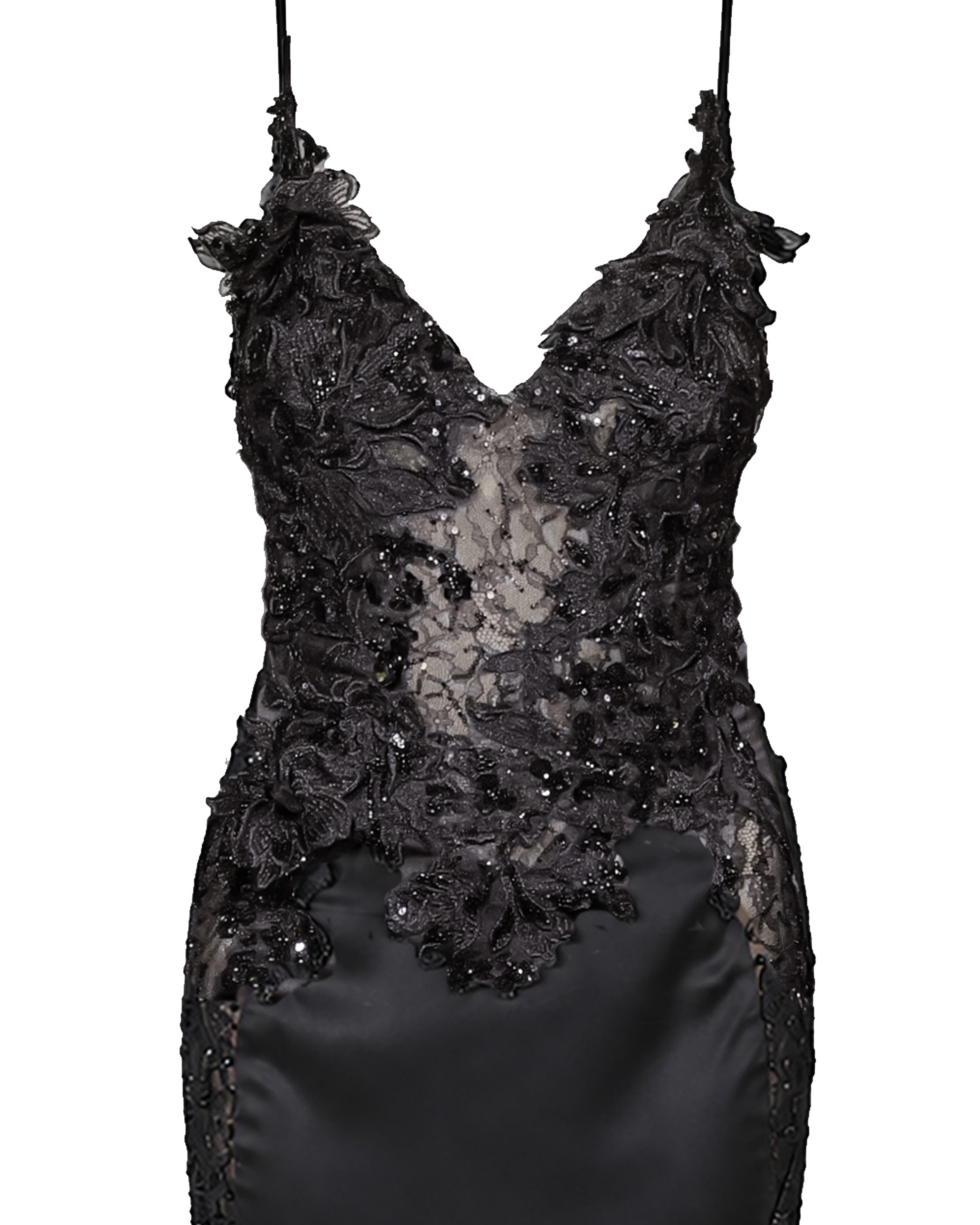 Noir Étoile Gown