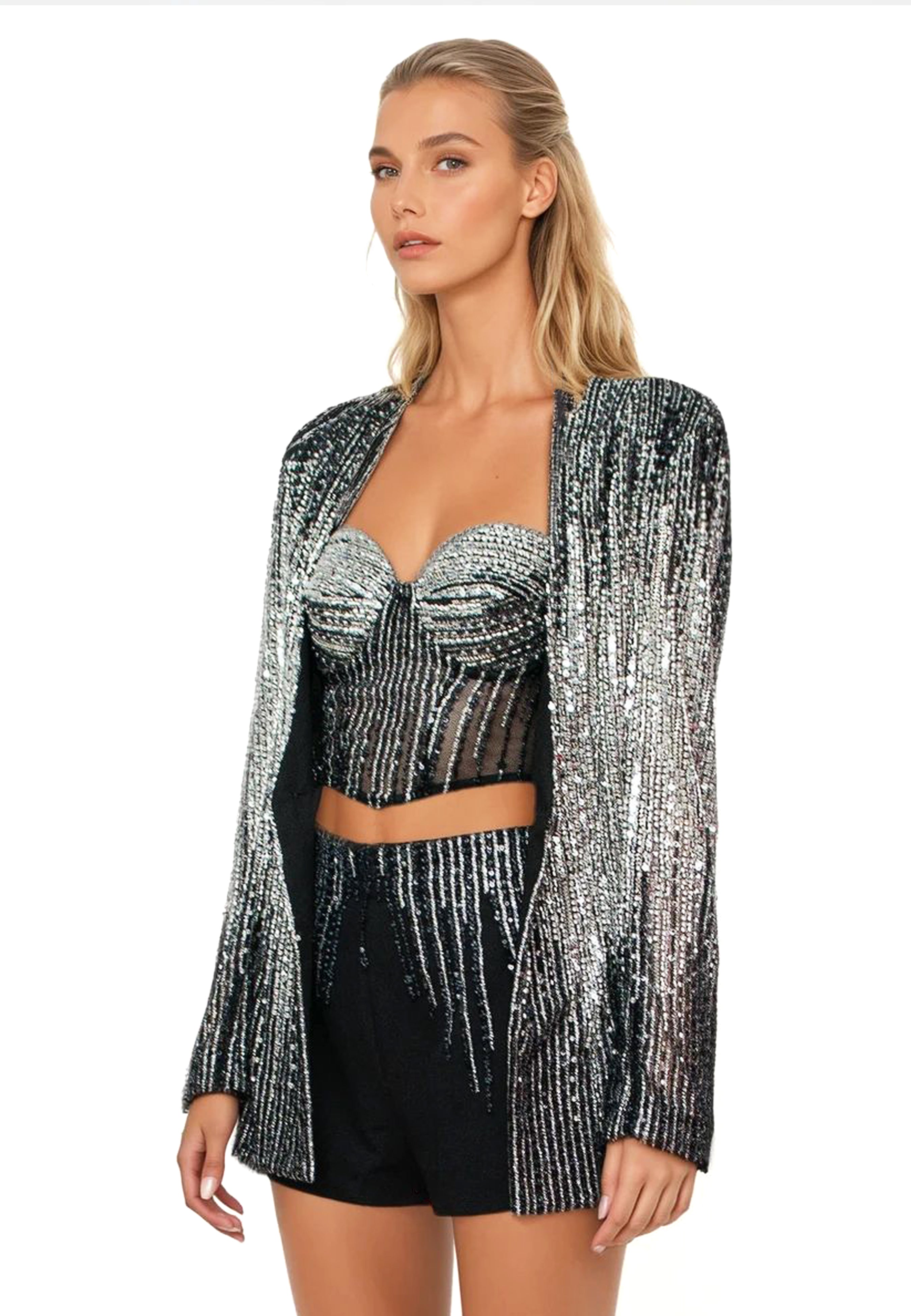 Embellished by Beads Blazer