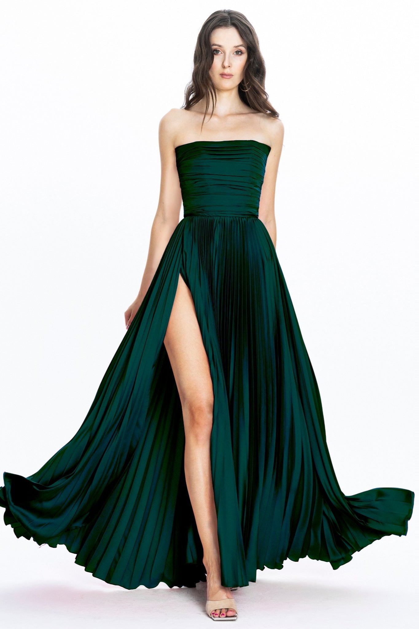 Rose Emerald Evening Gown Angelika Jozefczyk