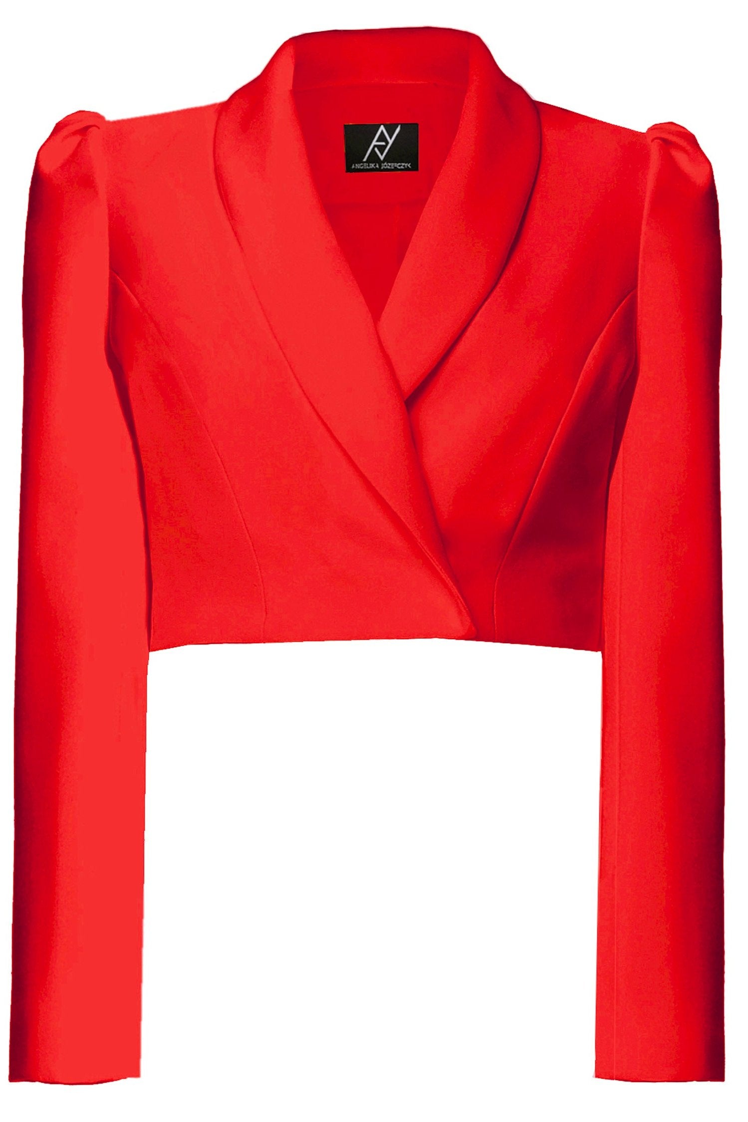 Sanremo Cropped Blazer Red Angelika Jozefczyk