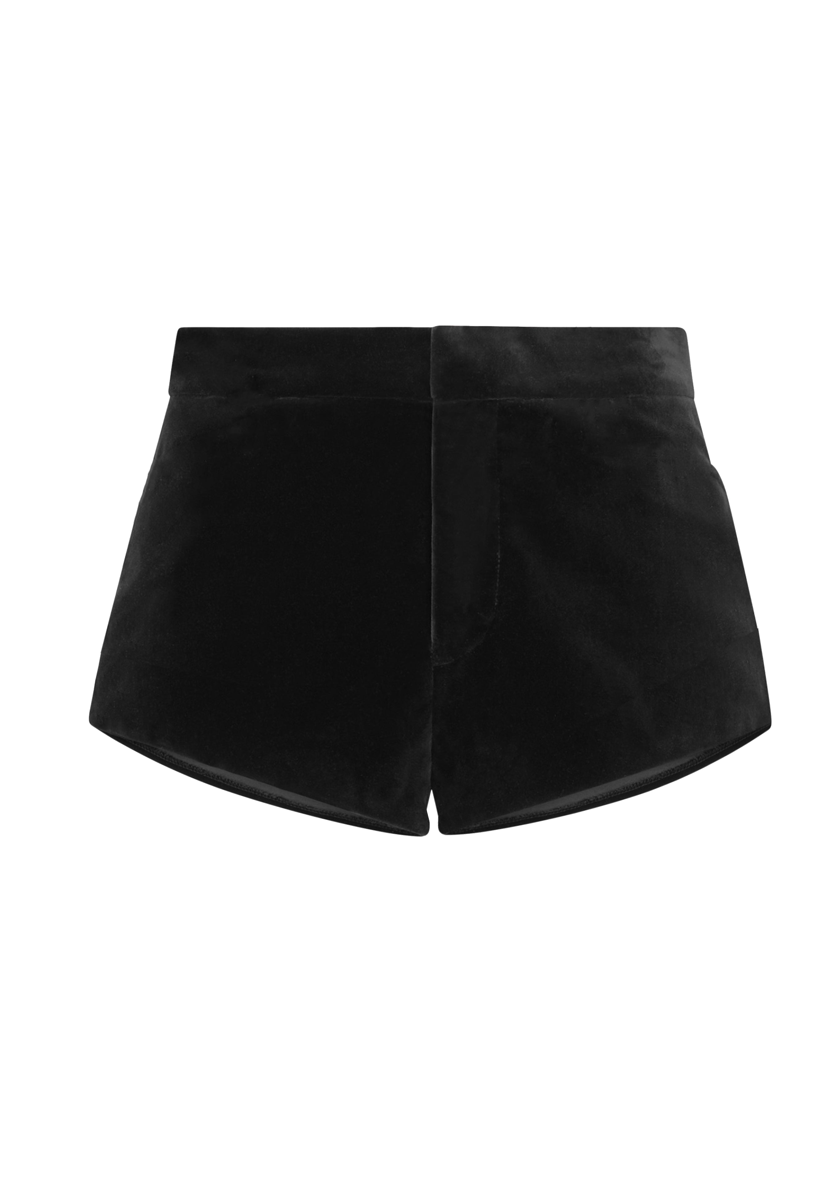 Velvet Mini Shorts